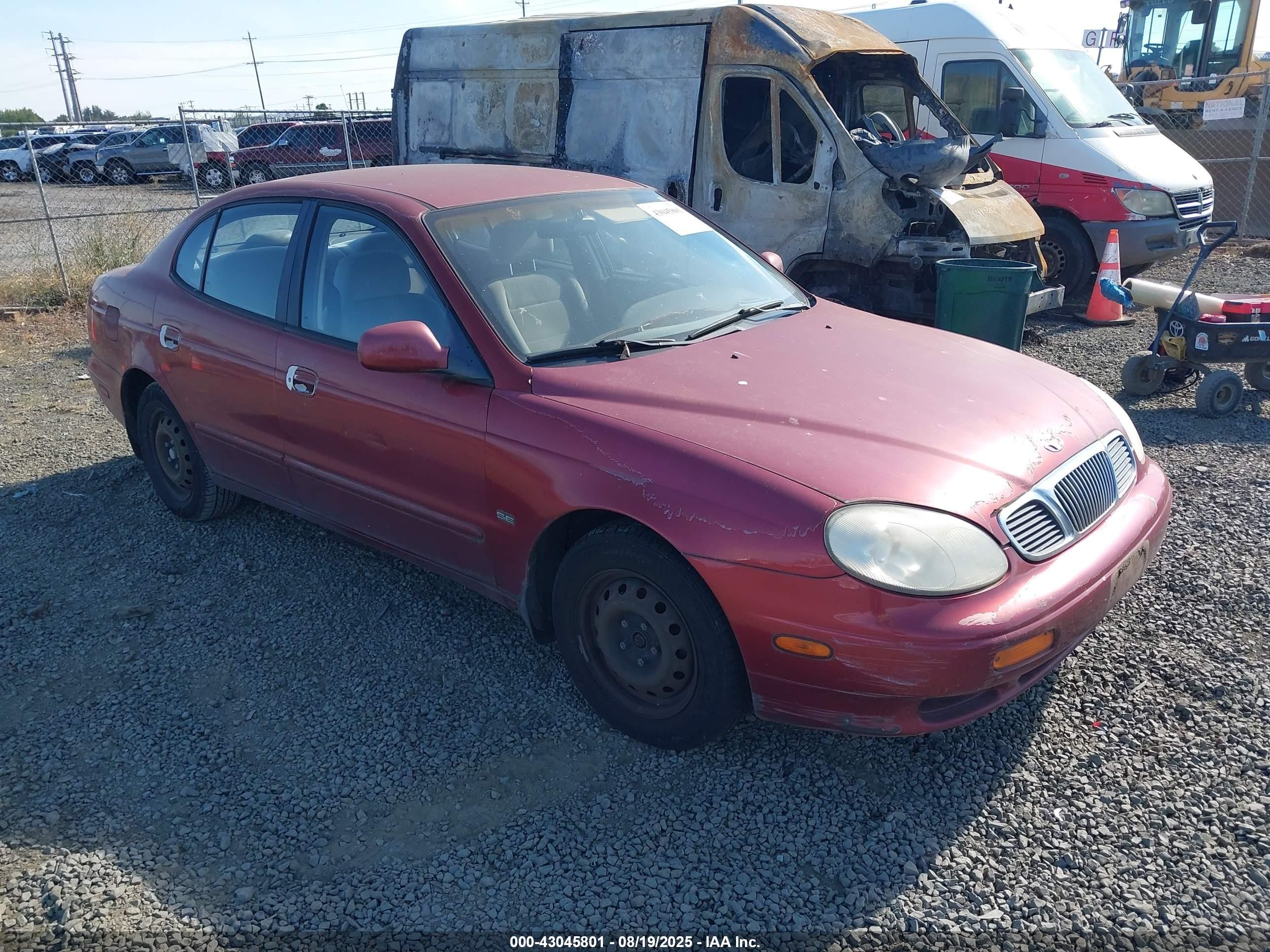 2001 Daewoo Leganza SE, VIN KLAVB69291B309261 — Обычный износ