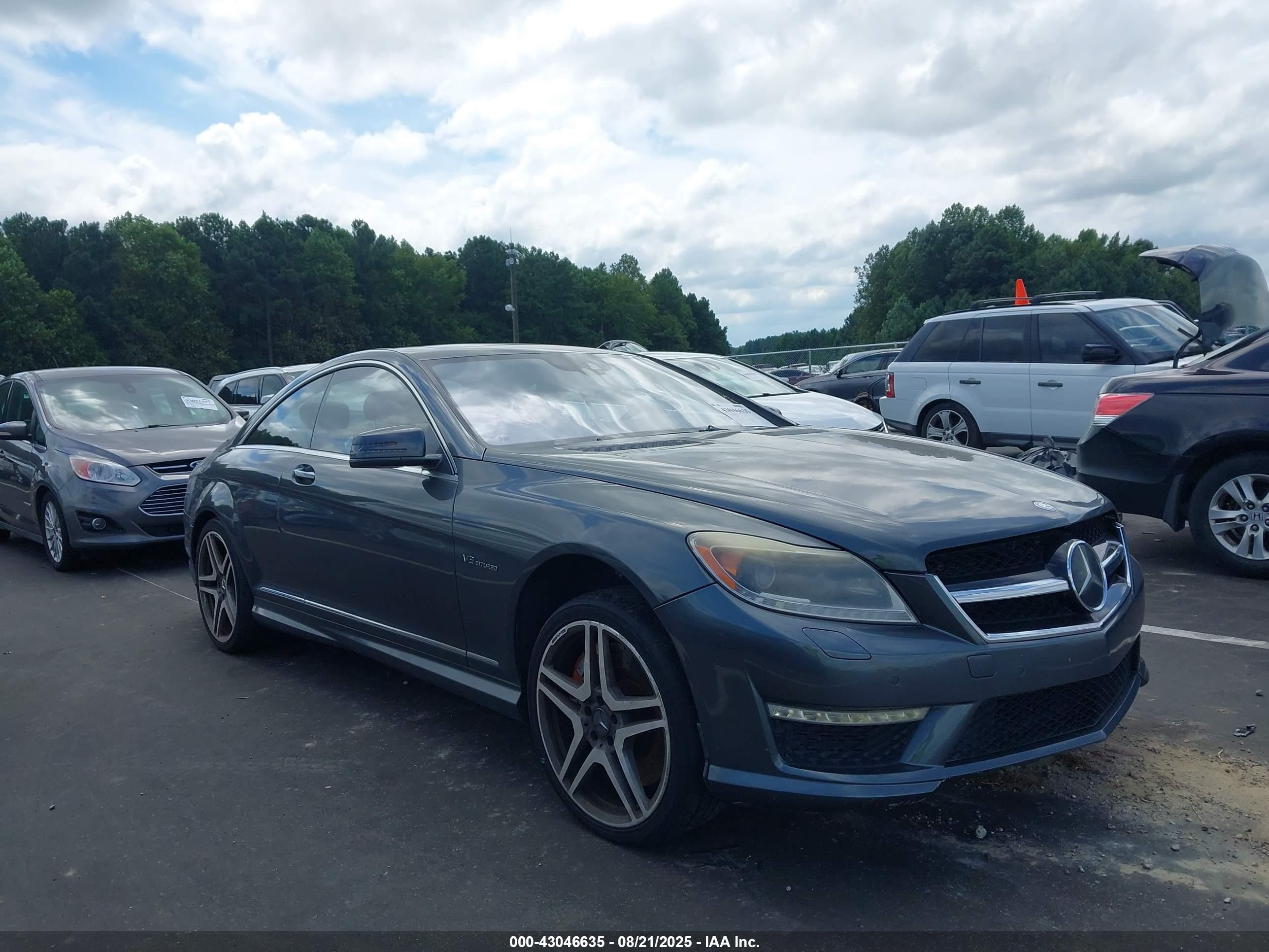 2011 Mercedes-Benz CL 63 AMG, VIN WDDEJ7EB2BA028049 — Rear end