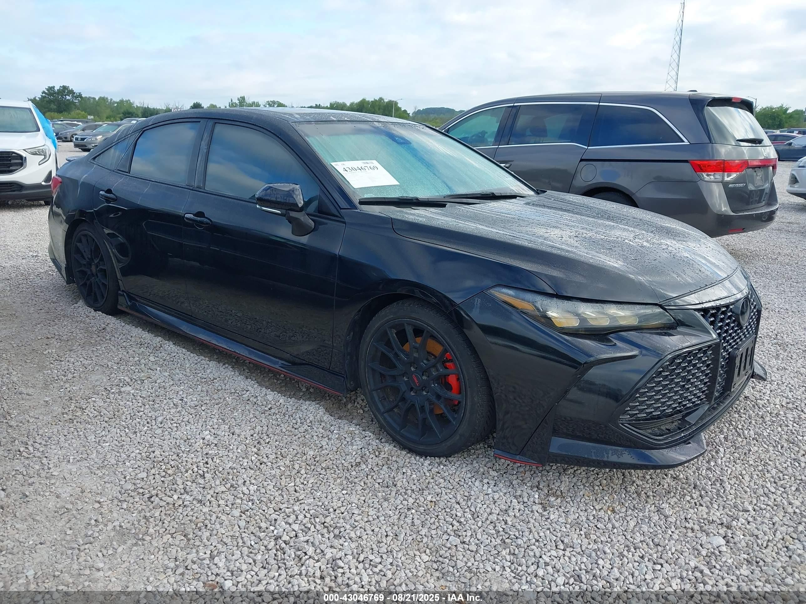 2020 Toyota Avalon XSE, VIN 4T1FZ1FBXLU052551 — Water / flood