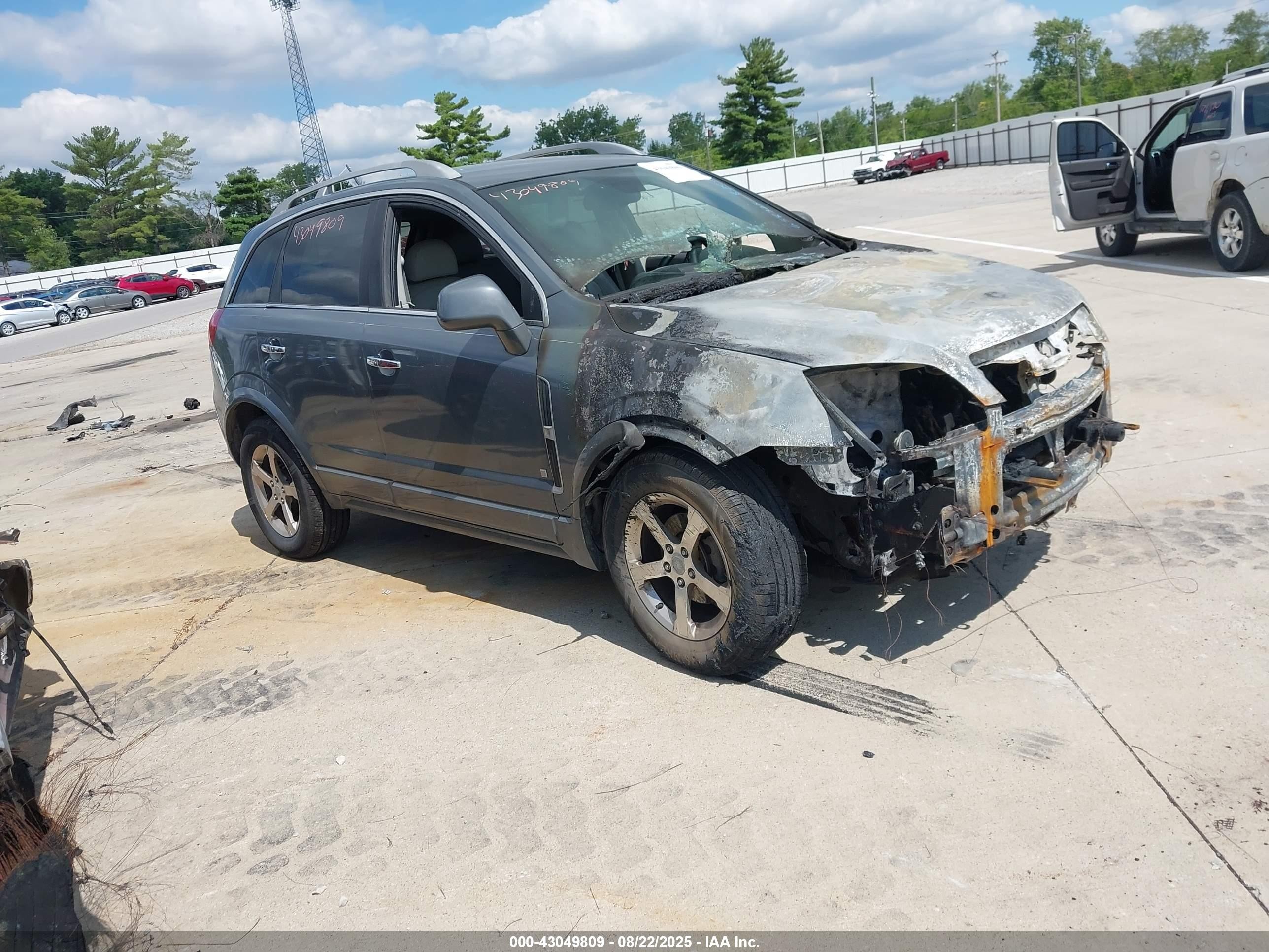 2009 Saturn VUE XR, VIN 3GSCL53P89S592607 — Engine fire