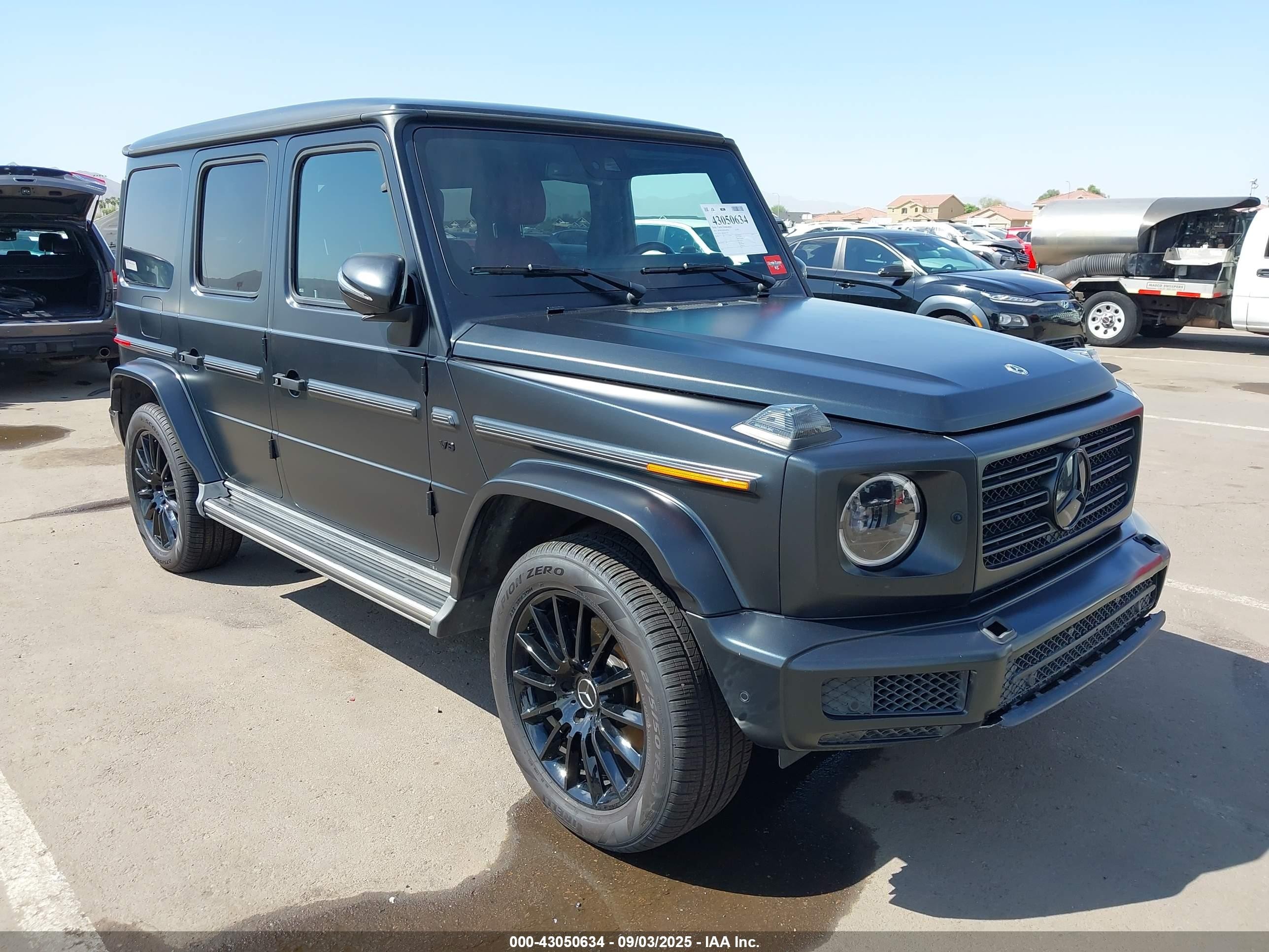 2021 Mercedes-Benz G 550, VIN W1NYC6BJ6MX411394 — Theft recovery