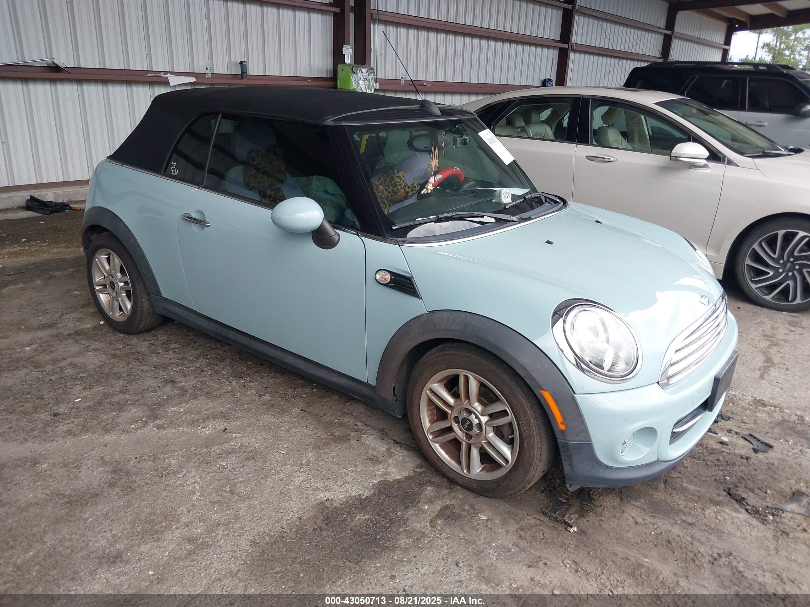 2014 MINI Convertible, VIN WMWZN3C55ET570032 — Зад