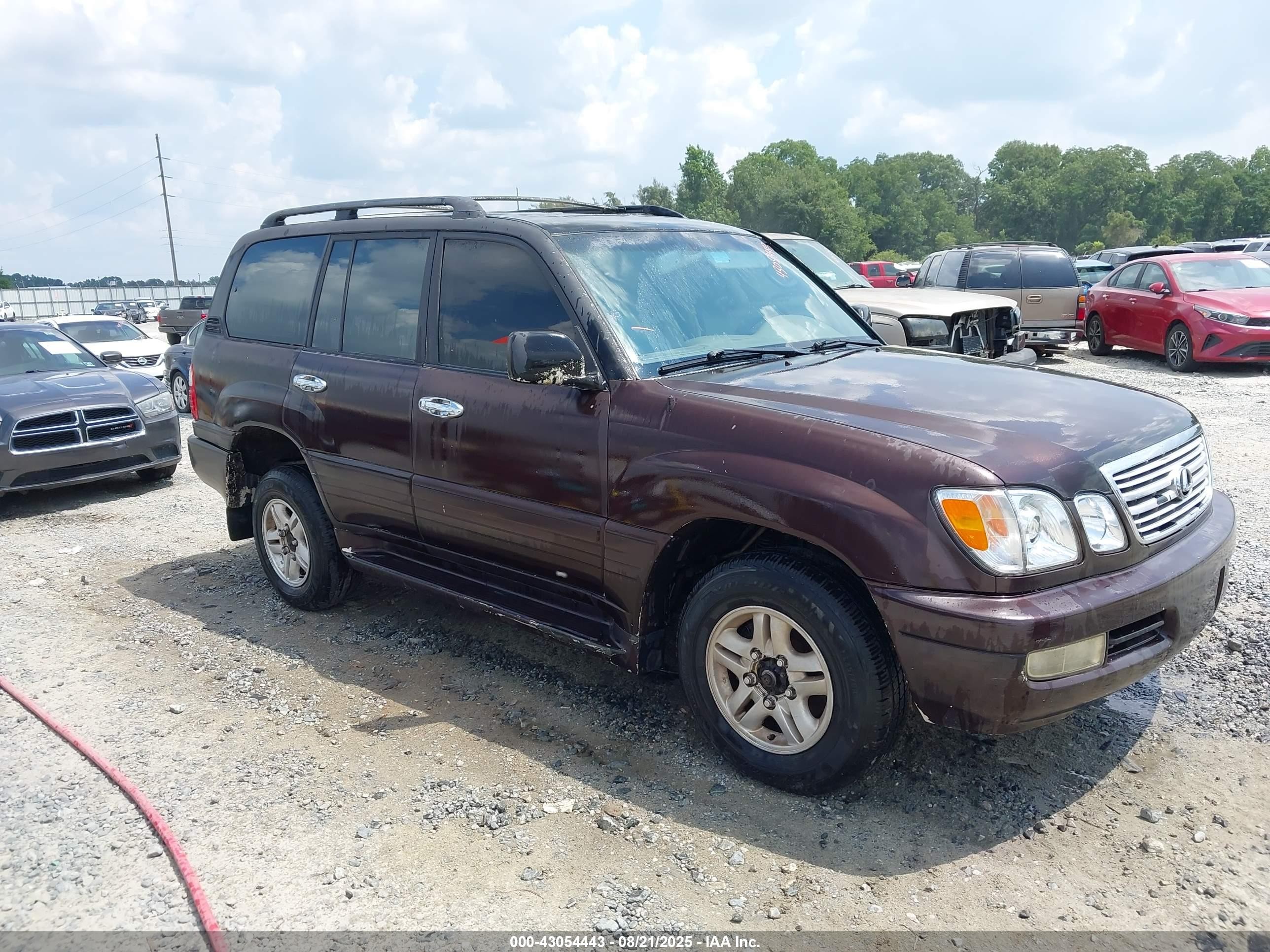 1998 Lexus LX 470, VIN JT6HT00W0W0001602 — Перед