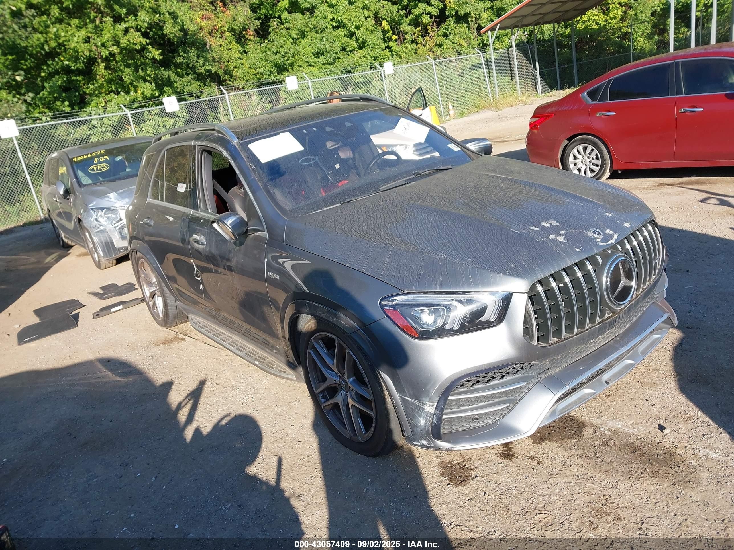 2021 Mercedes-Benz GLE 53 AMG, VIN 4JGFB6BE5MA531237 — Theft recovery