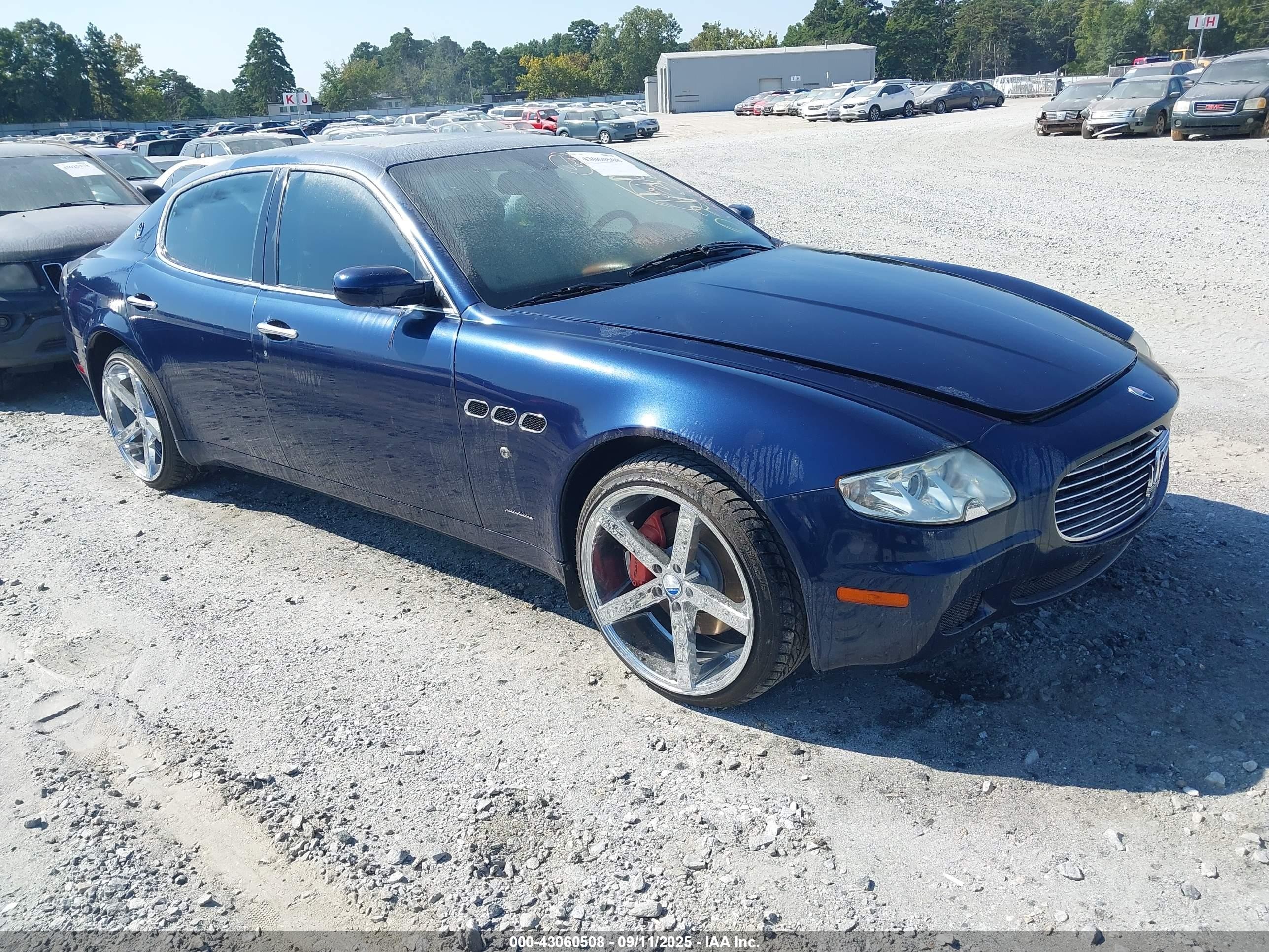 2006 Maserati Quattroporte, VIN ZAMCE39A160021388 — Normal wear
