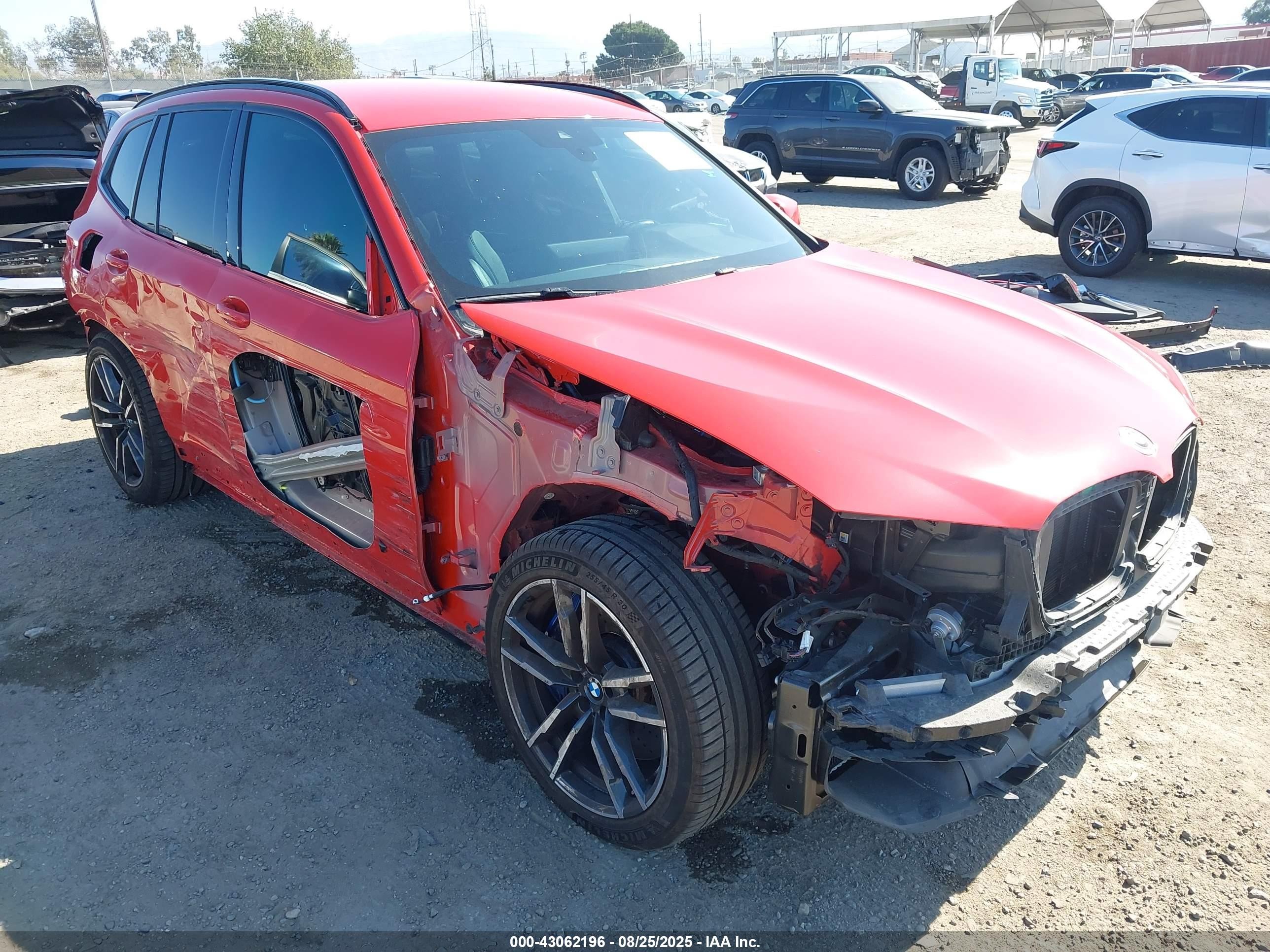2023 BMW X3 M, VIN 5YM13EC00P9P52802 — All over