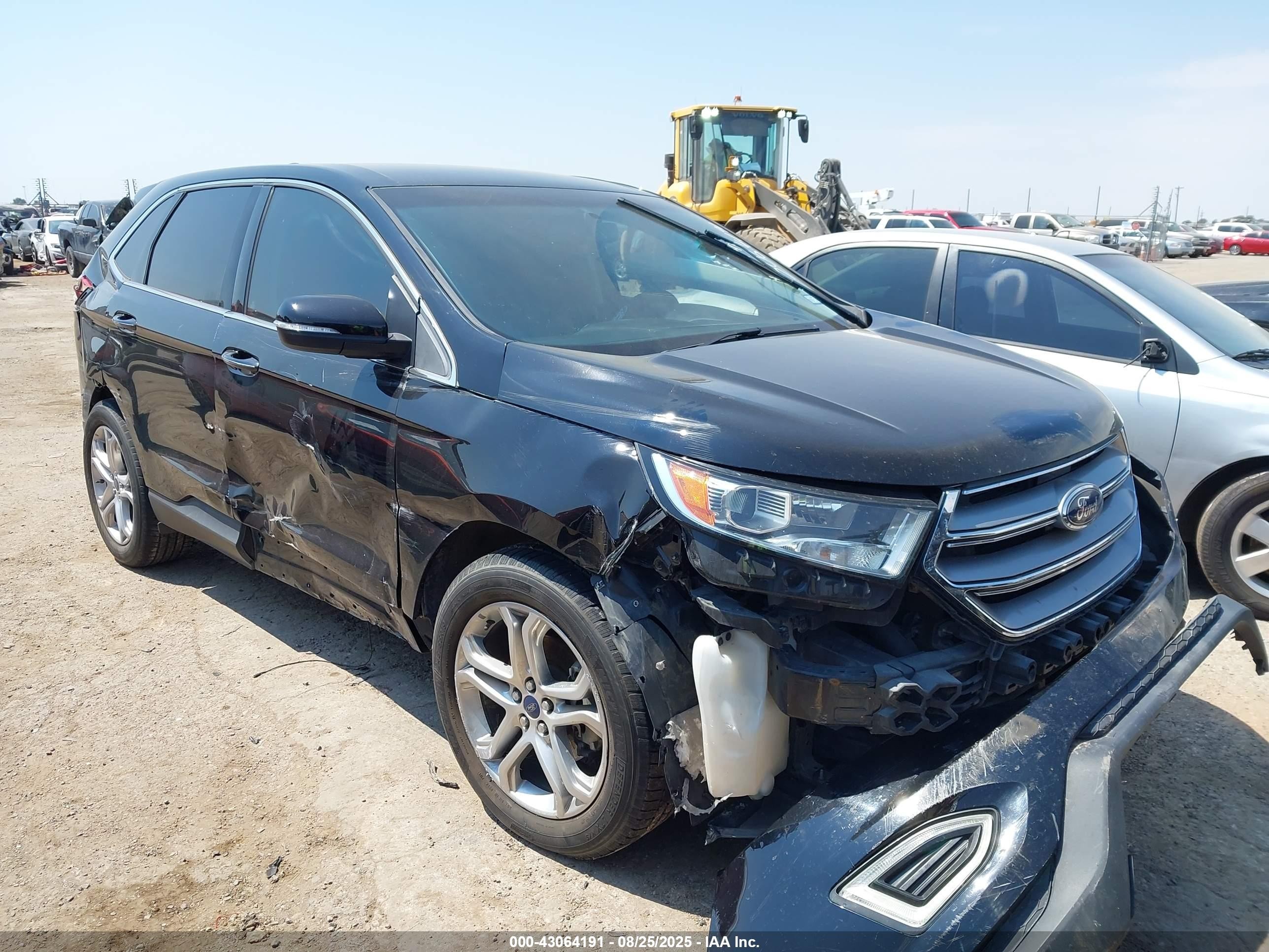2017 Ford Edge Titanium, VIN 2FMPK3K93HBB57906 — Side
