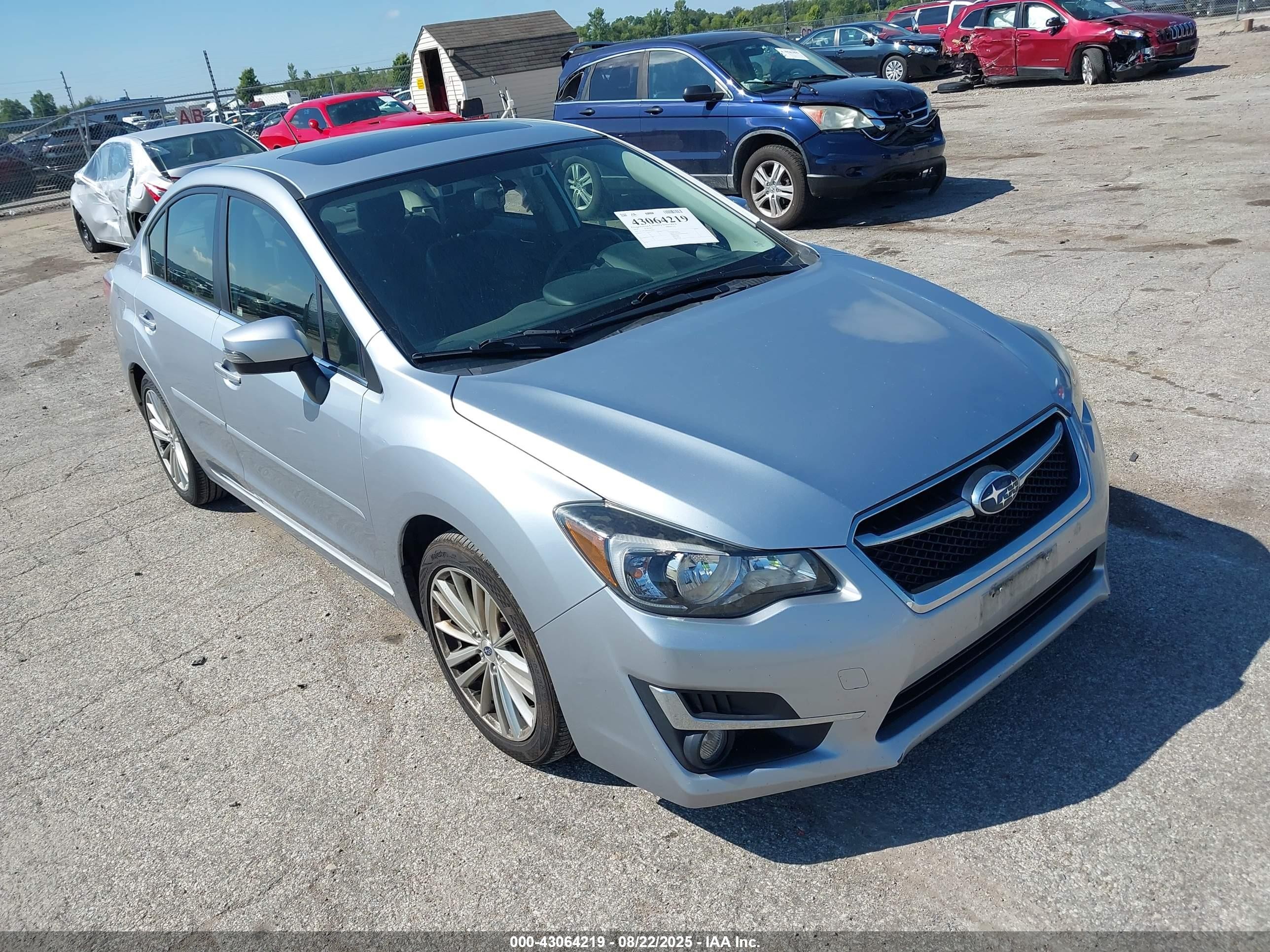 2015 Subaru Impreza Limited, VIN JF1GJAS65FH020960 — Side