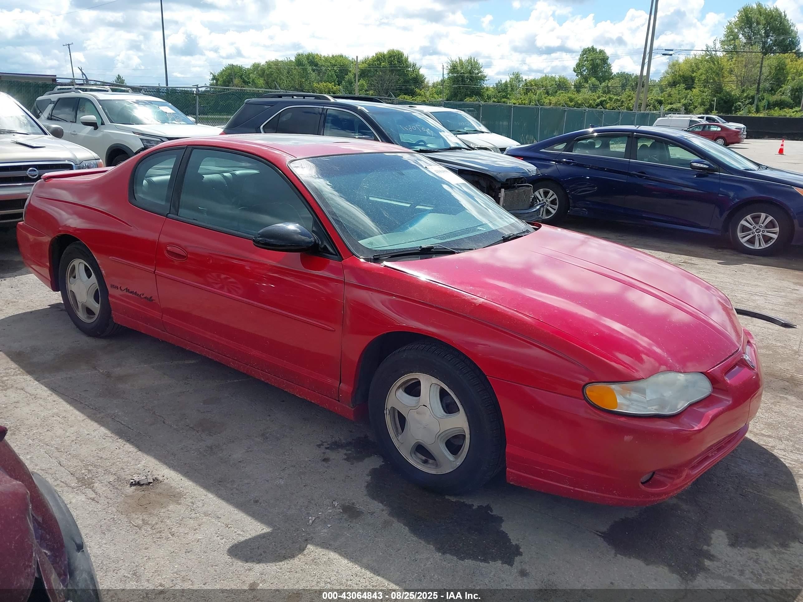 2003 Chevrolet Monte Carlo SS, VIN 2G1WX12K239349271 — Front end