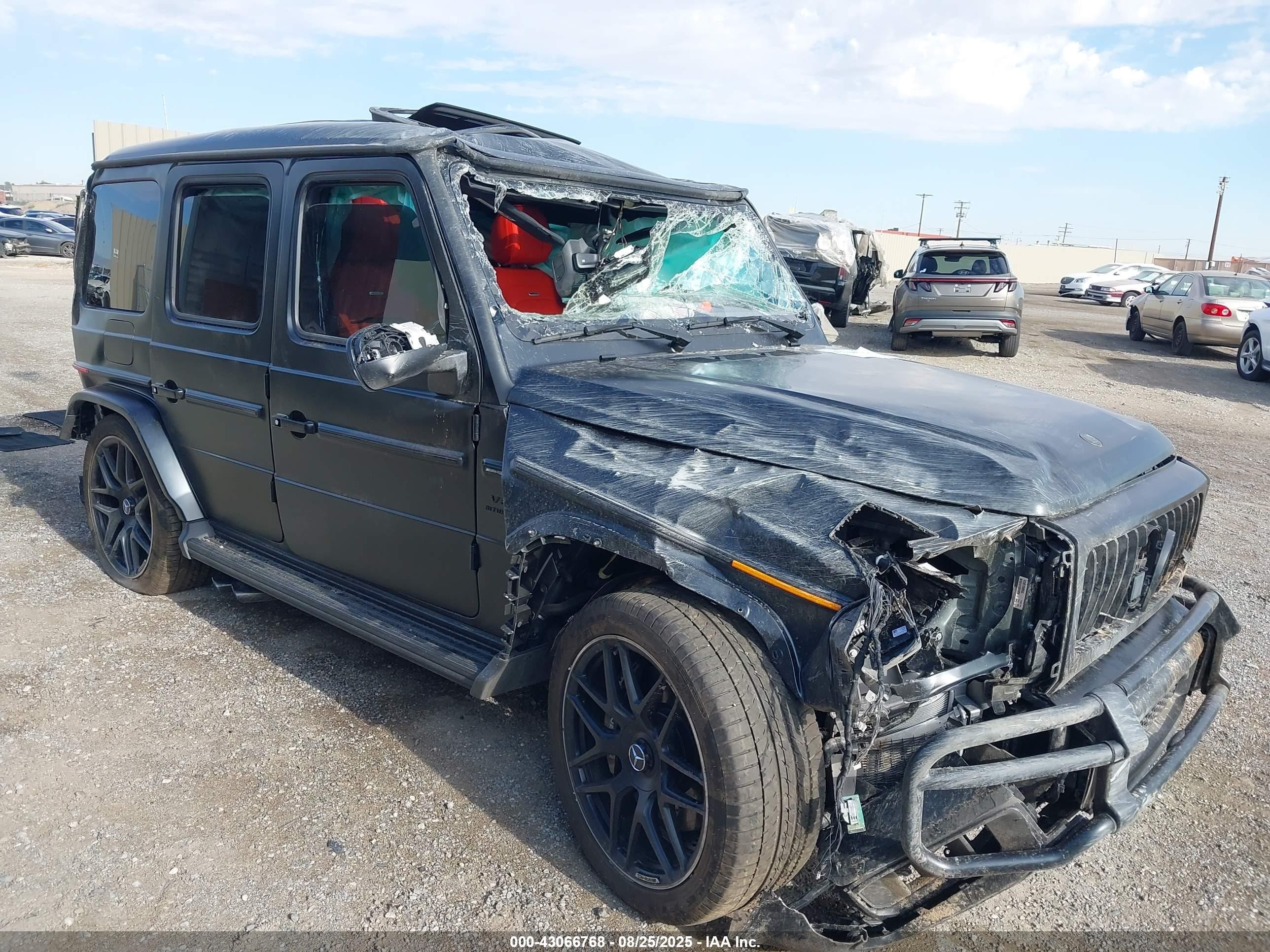2025 Mercedes-Benz G 63 AMG, VIN W1NWH5AB4SX050225 — Rollover
