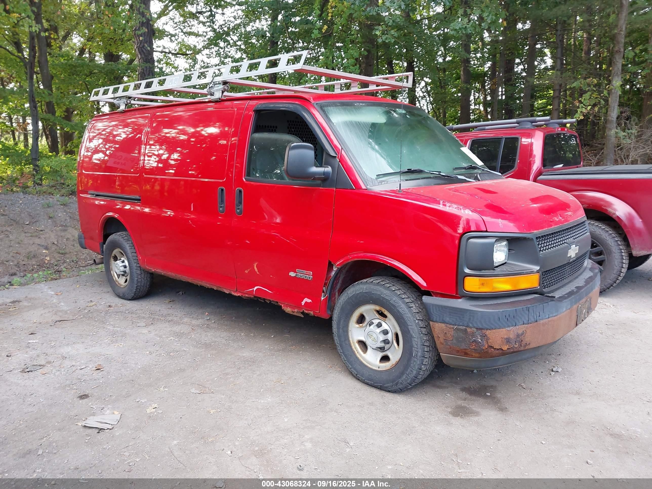 2006 Chevrolet City Express Cargo, VIN 1GCHG352161161132 — Normal wear