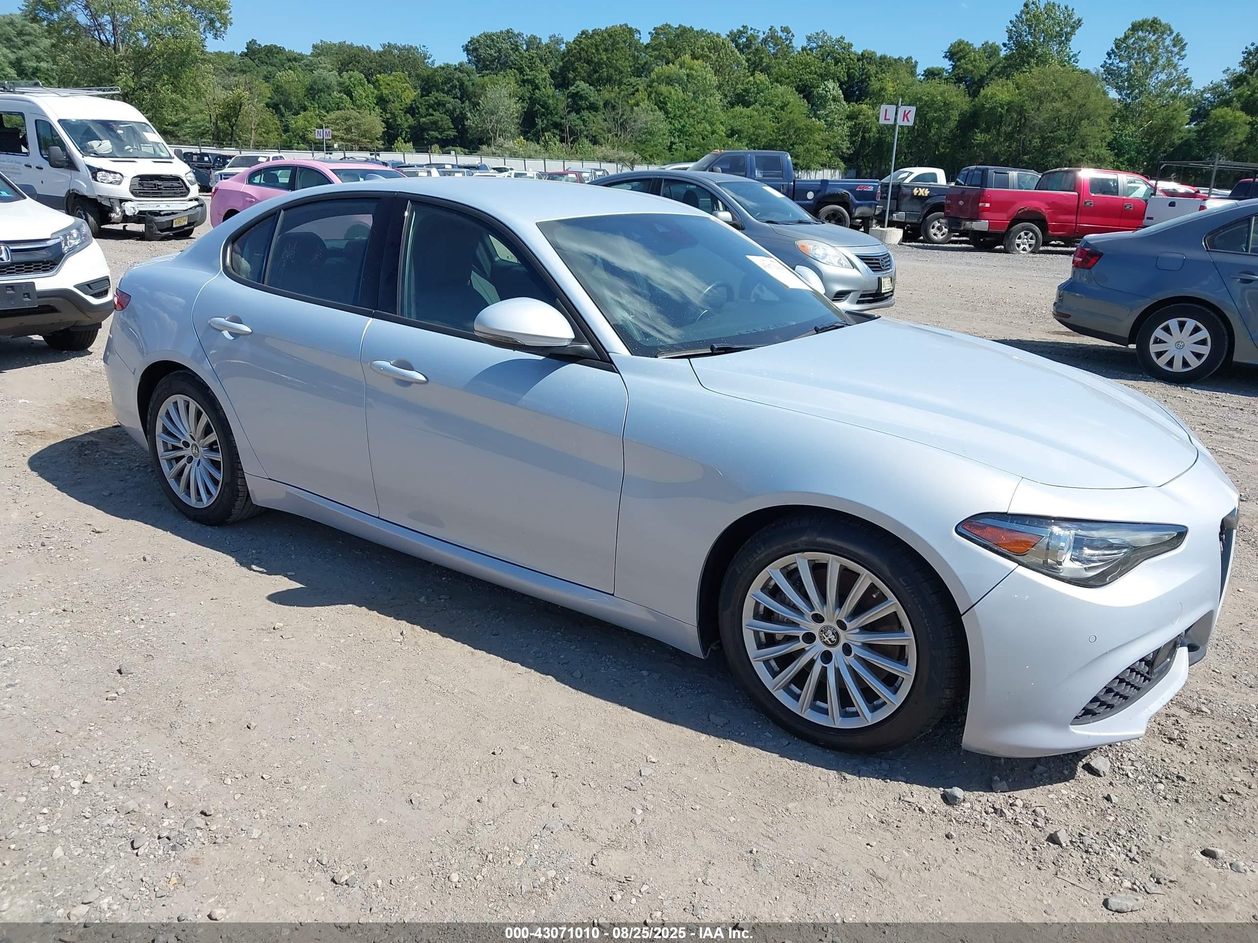 2022 Alfa Romeo Giulia, VIN ZARFAMAN9N7664570 — Water / flood