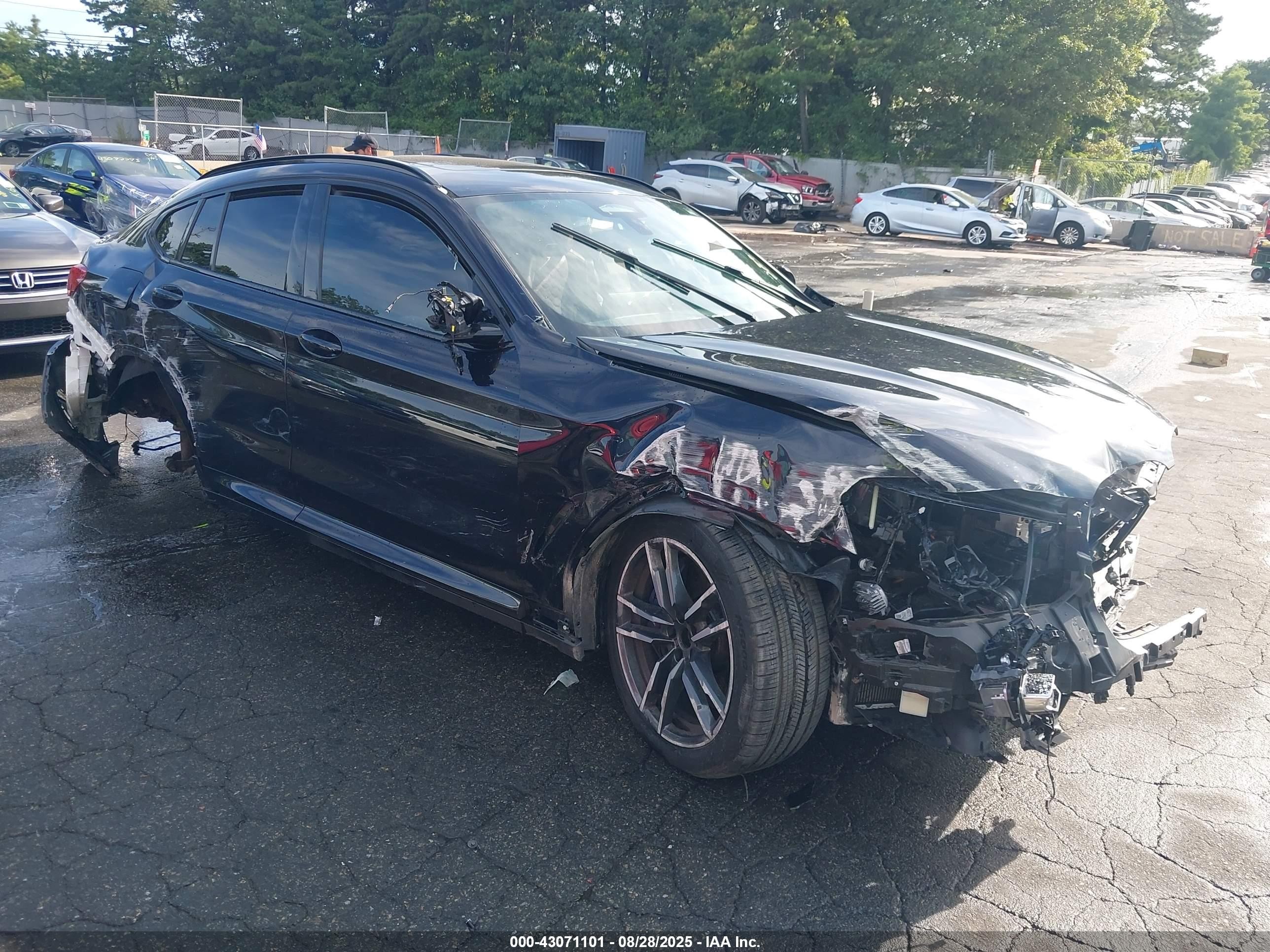 2022 BMW X4 M, VIN 5YM23EC00N9J37507 — По всему кузову