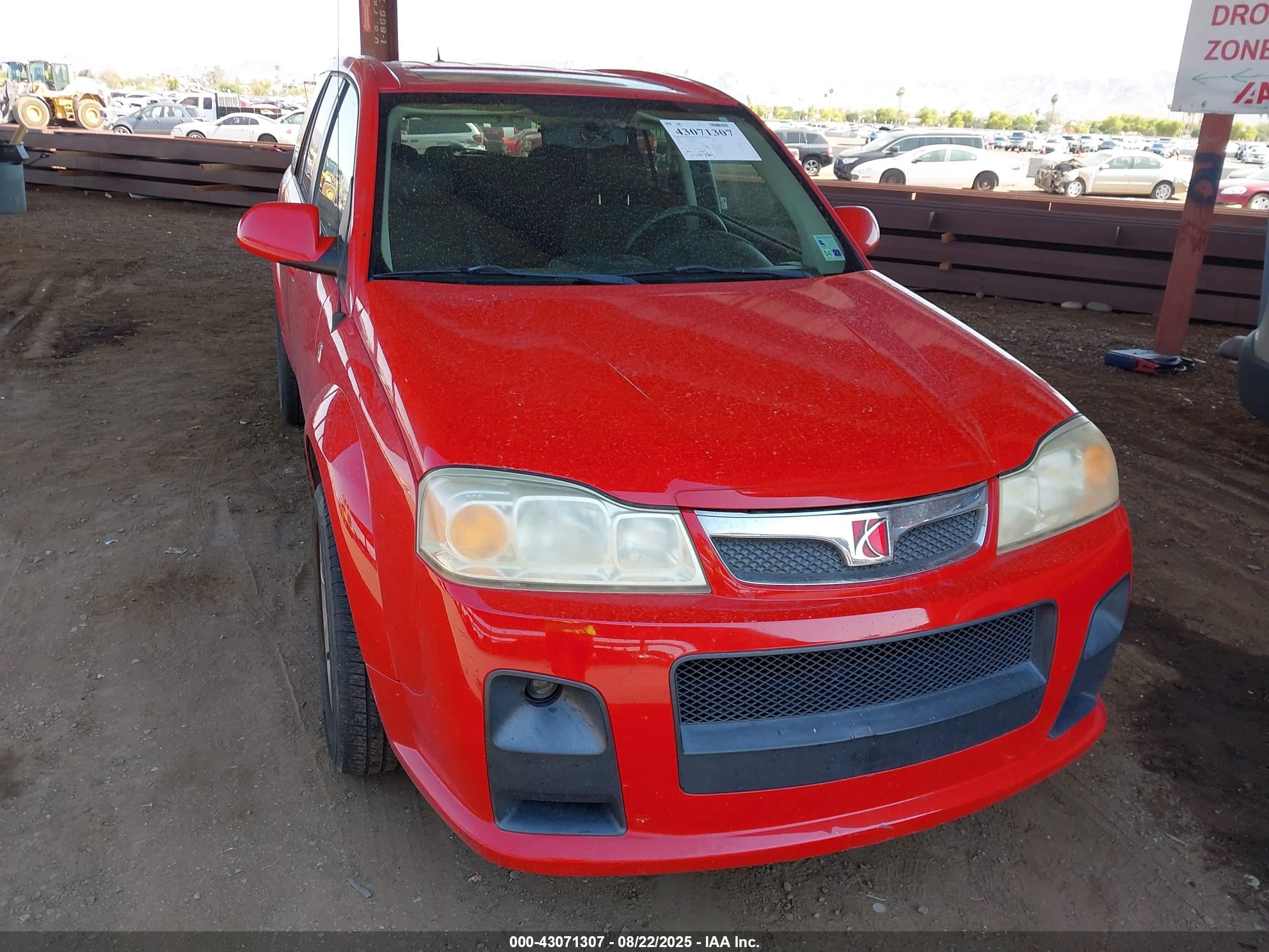 2006 Saturn VUE, VIN 5GZCZ53476S881323 — Not stated