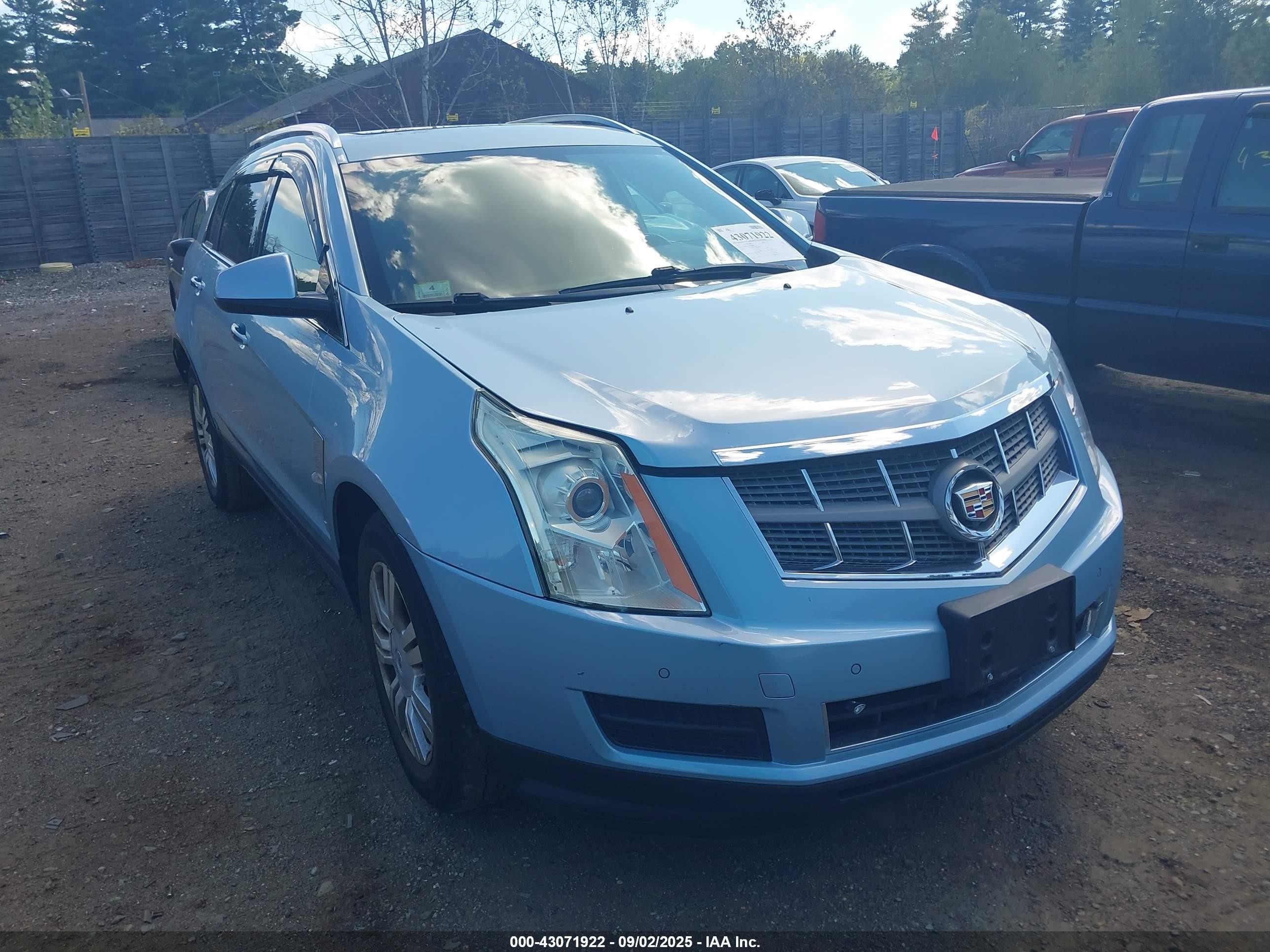 2011 Cadillac SRX Luxury Collection, VIN 3GYFNDEY9BS646287 — Зад
