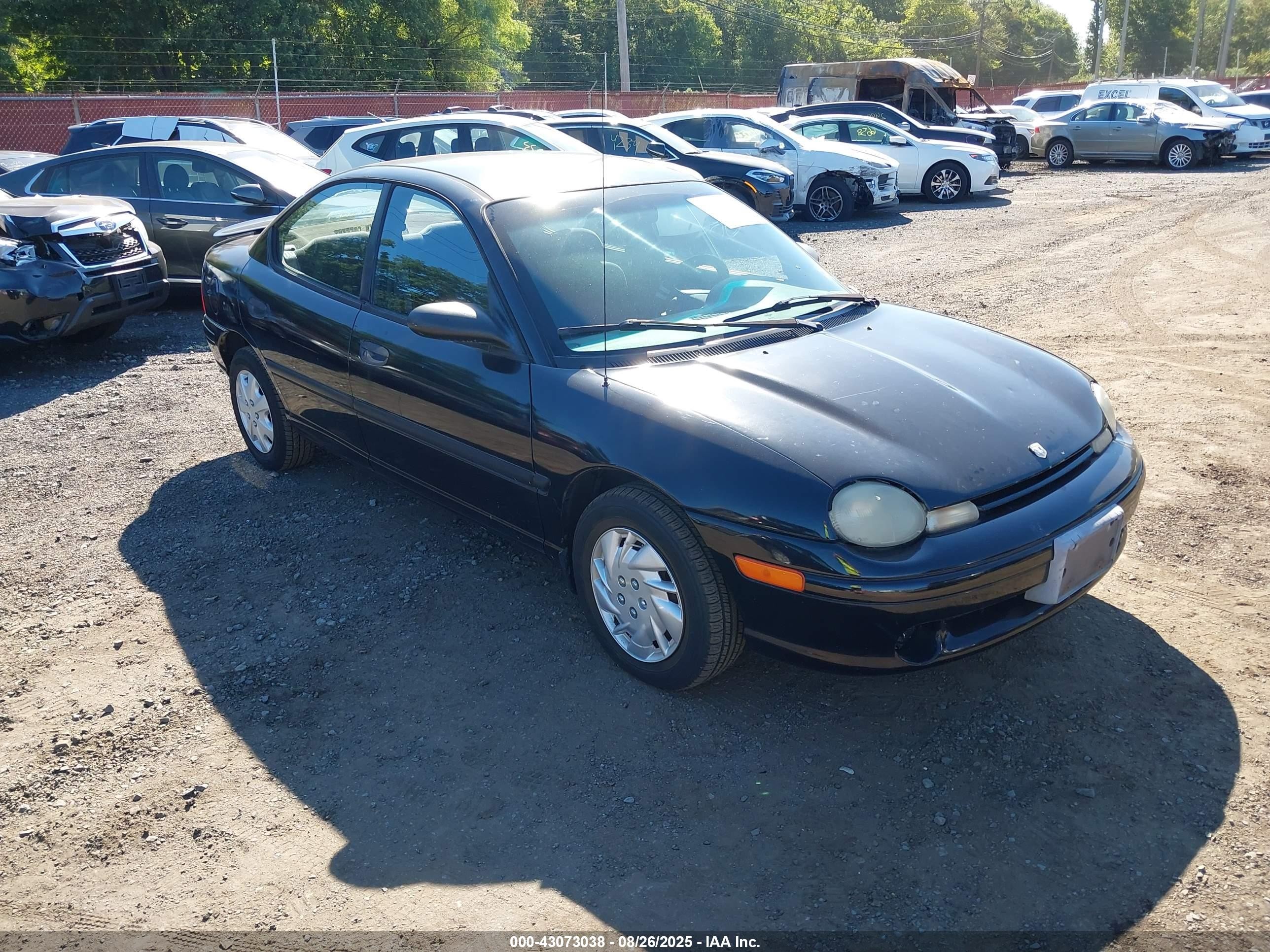 1998 Dodge Neon, VIN 1B3ES47Y3WD732189 — Normal wear