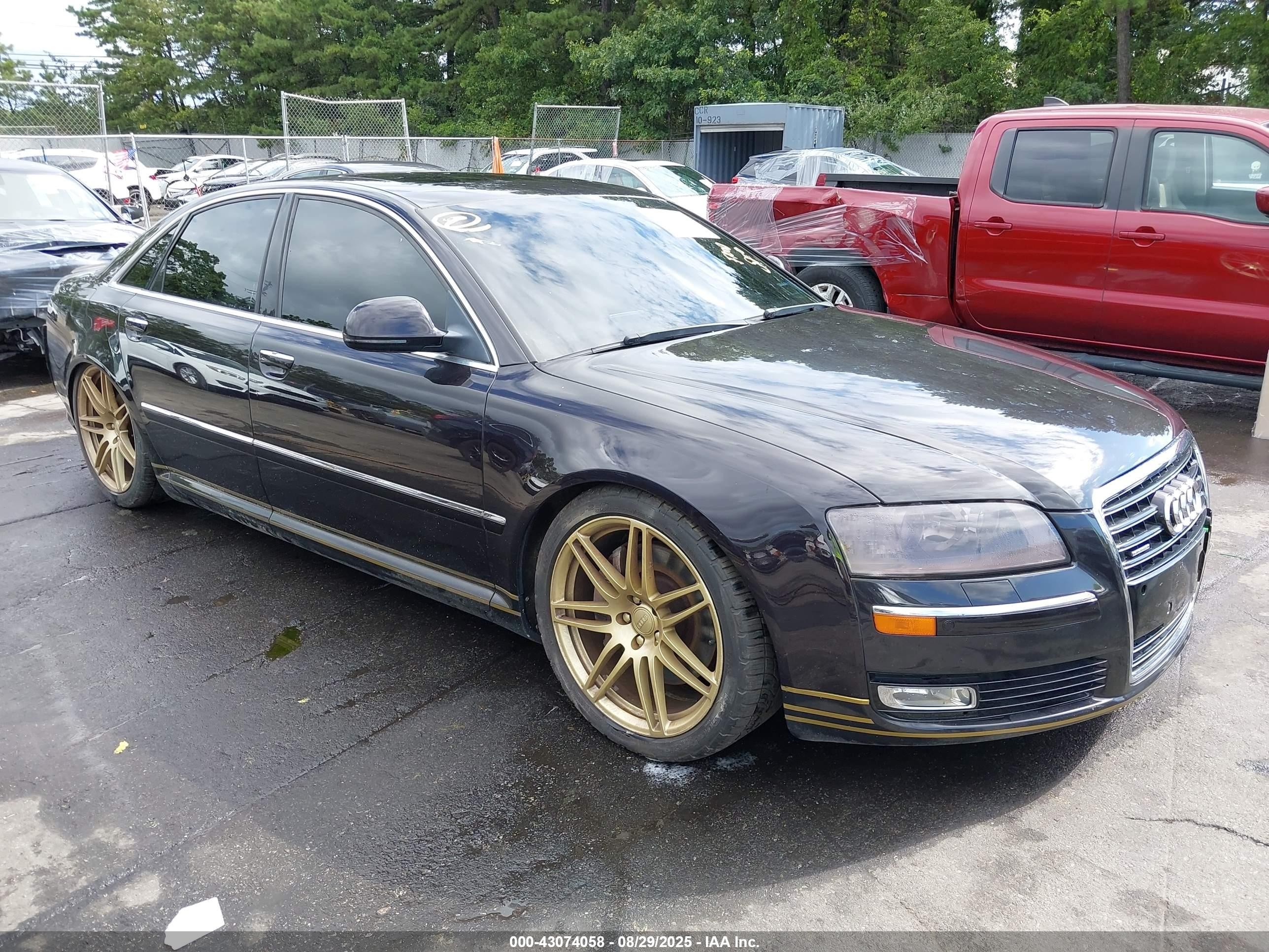 2009 Audi A8, VIN WAULV94E09N004328 — Вода / потоп