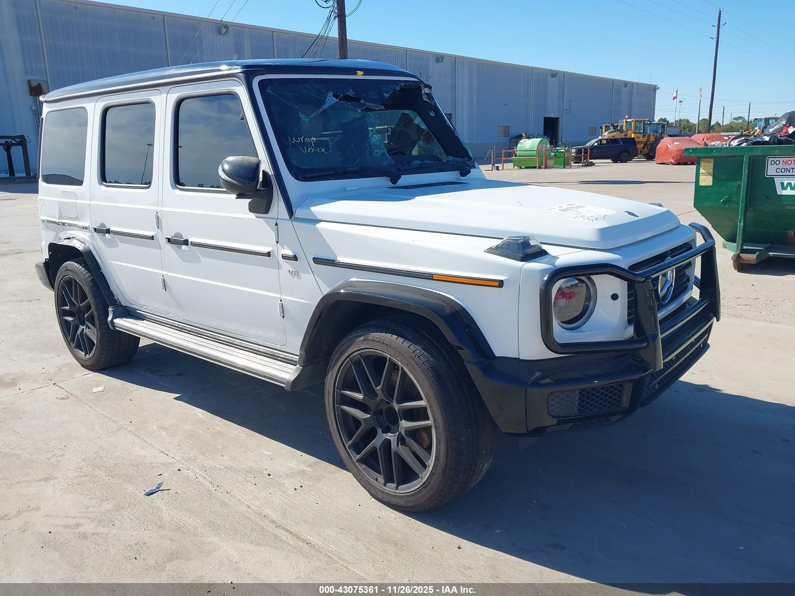 2019 Mercedes-Benz G 550, VIN WDCYC6BJ4KX300115 — Auction photo