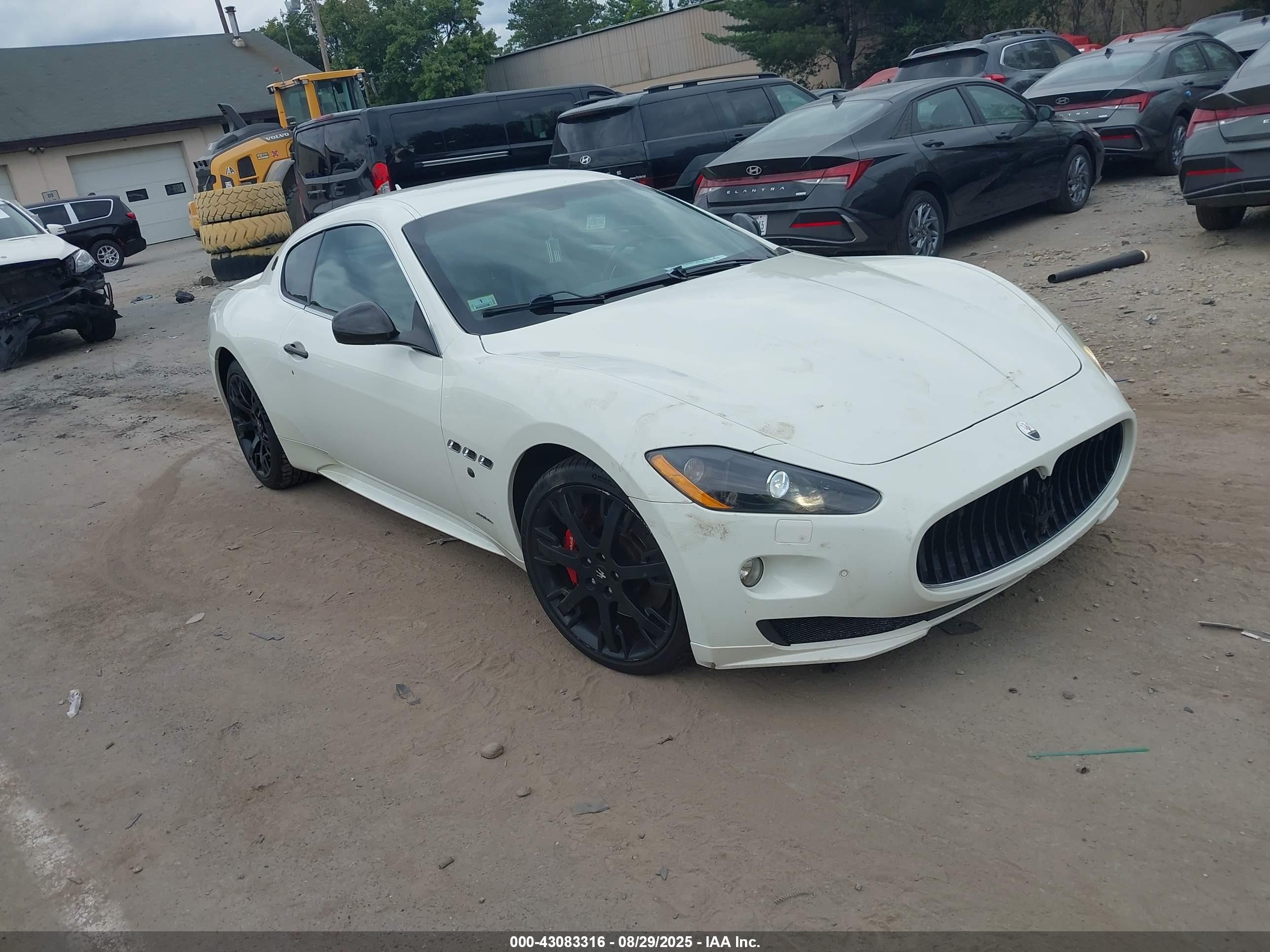 2012 Maserati GranTurismo S, VIN ZAM45KLA6C0062246 — Rear end