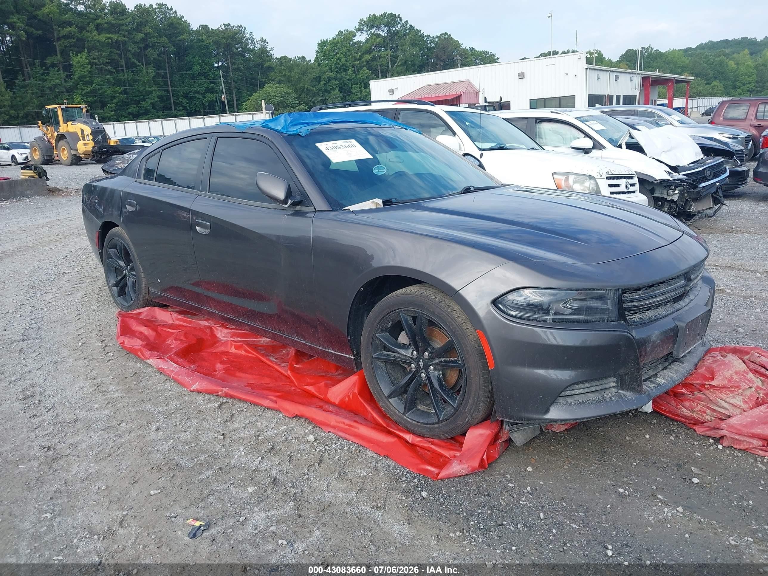 2020 Dodge Charger SXT, VIN 2C3CDXBG8LH211634 — Interior fire