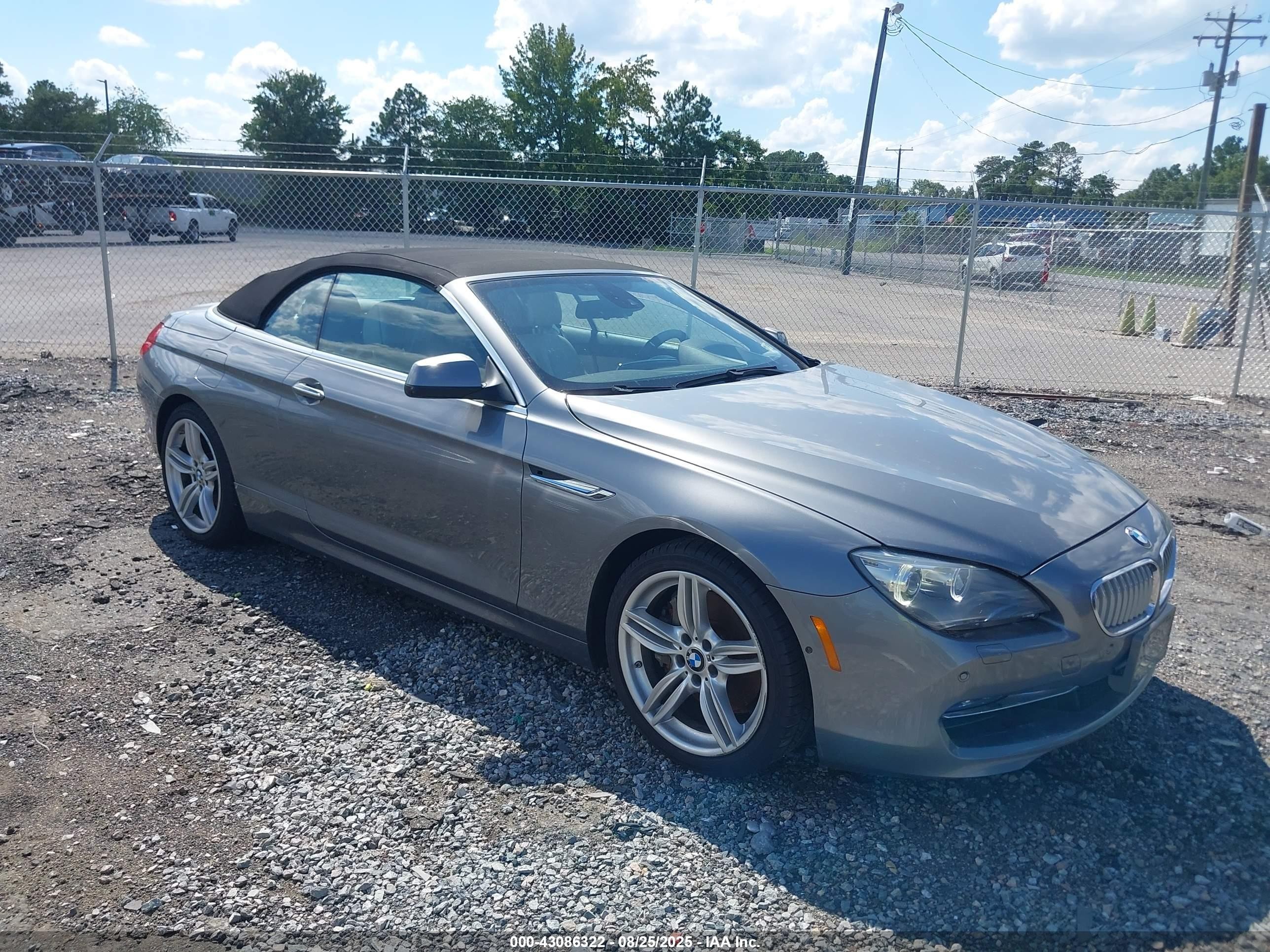 2012 BMW 6 Series 650i, VIN WBALZ3C56CDL71752 — Auction photo