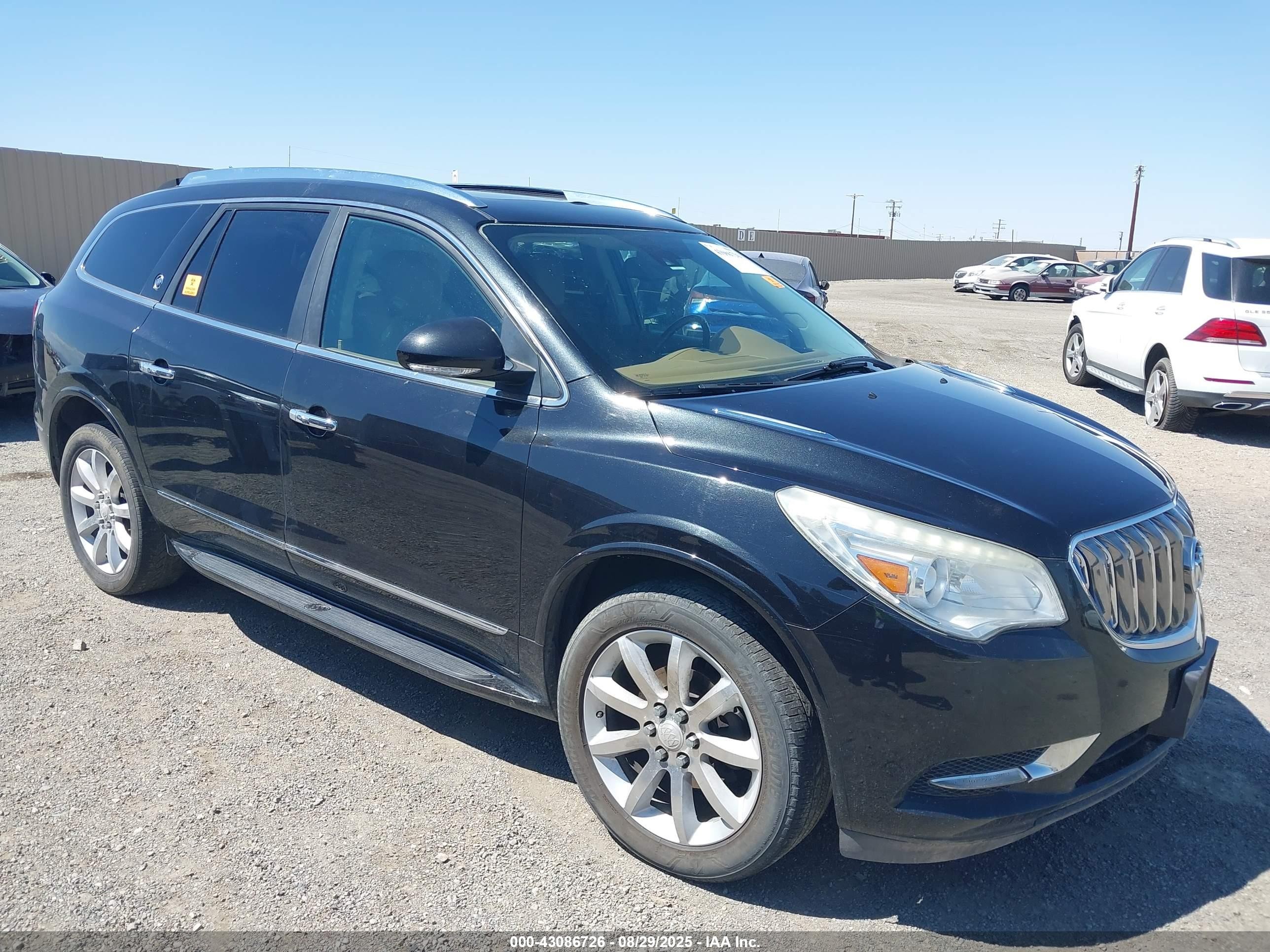 2015 Buick Enclave Premium, VIN 5GAKRCKD6FJ282746 — Vandalism