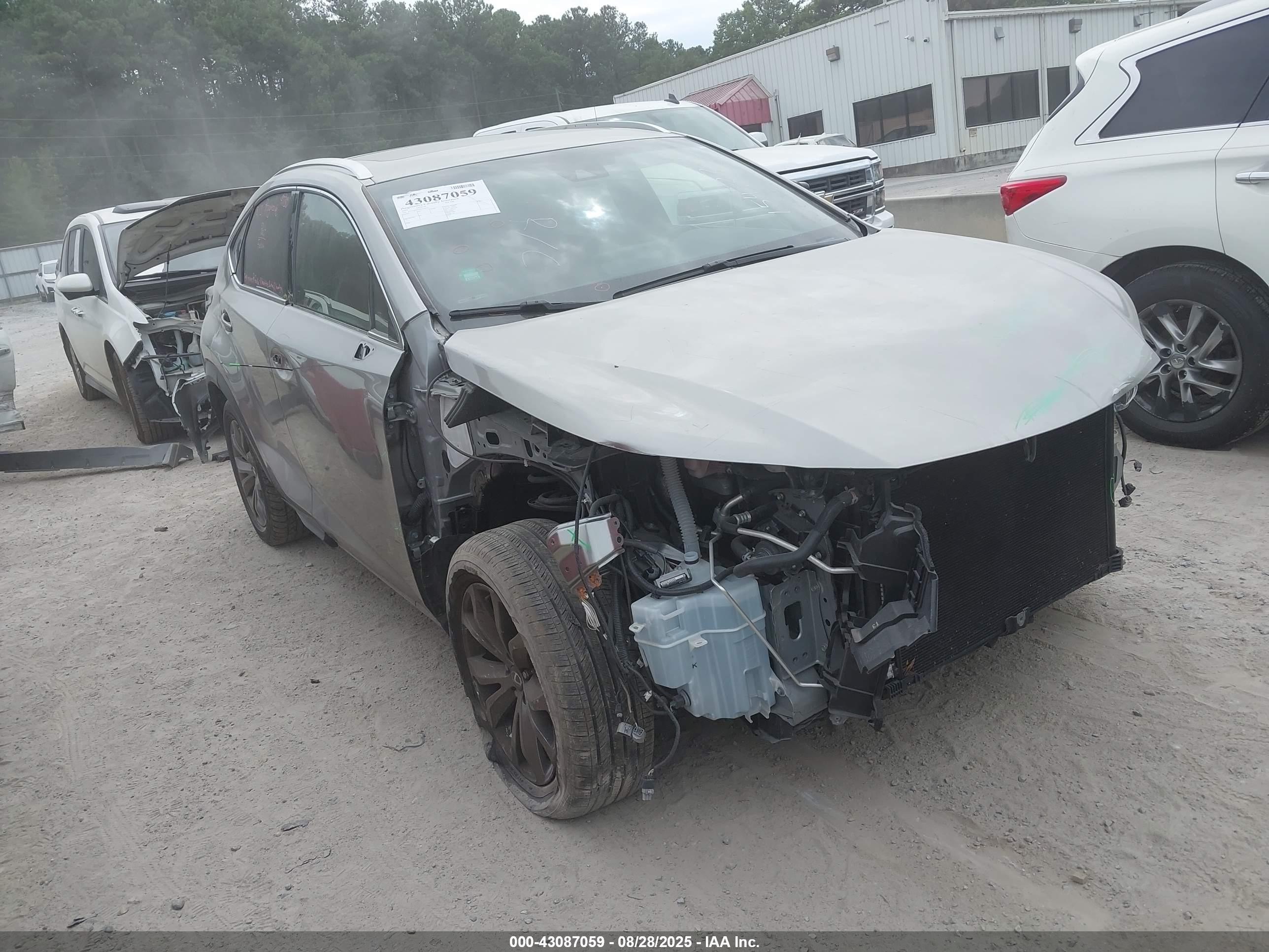 2019 Lexus NX 300, VIN JTJYARBZXK2154333 — Front end