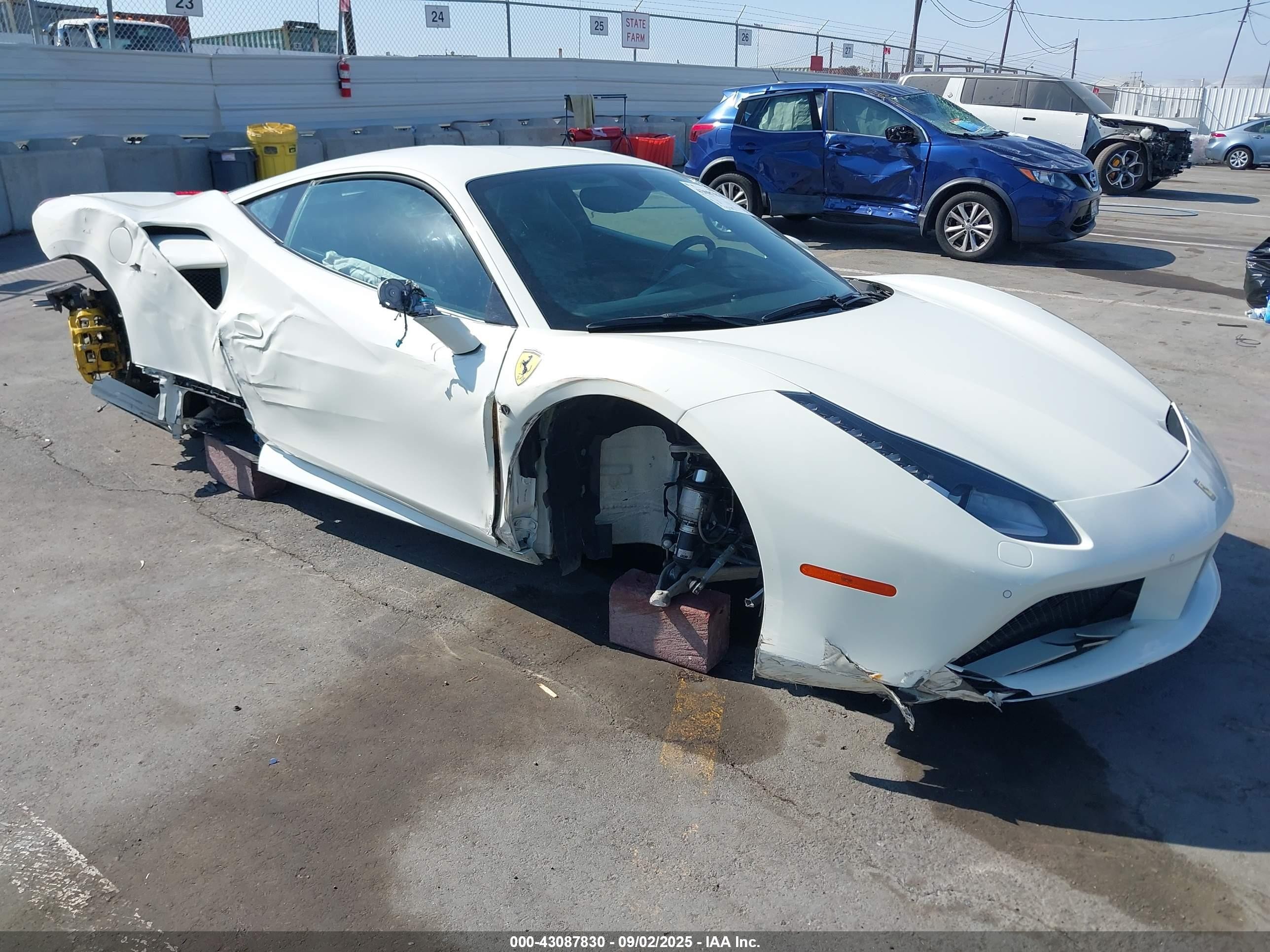 2018 Ferrari 488, VIN ZFF79ALA8J0228720 — Side