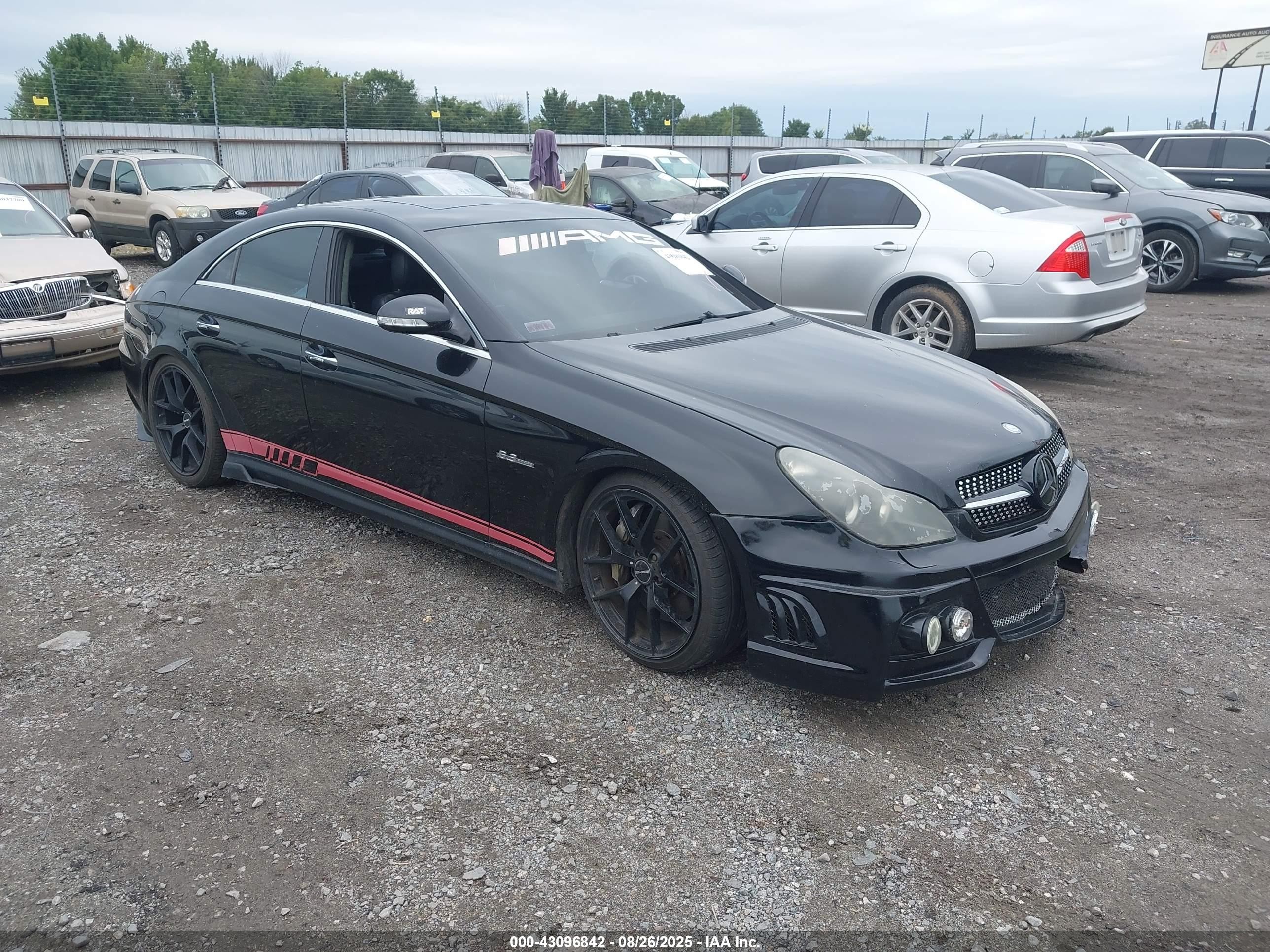 2007 Mercedes-Benz CLS 63 AMG, VIN WDDDJ77X37A095397 — Front end