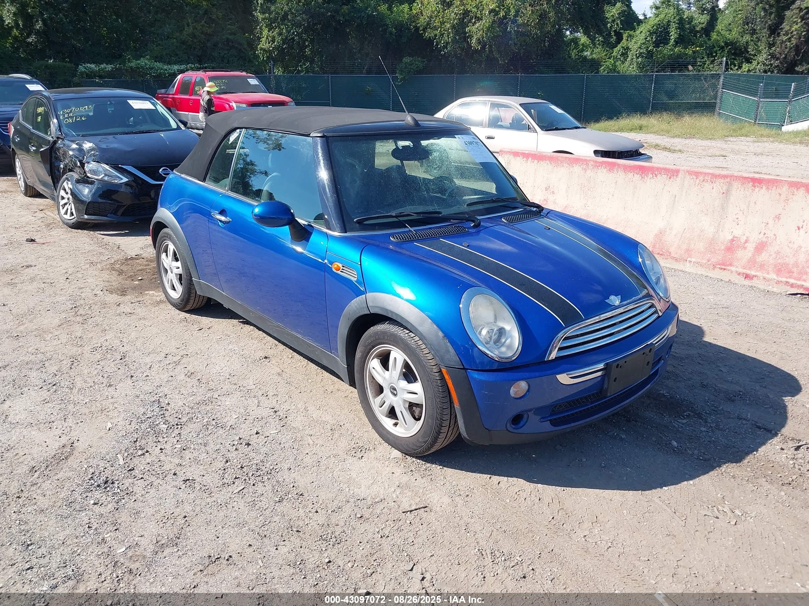 2005 MINI Convertible, VIN WMWRF33415TG11988 — Обычный износ