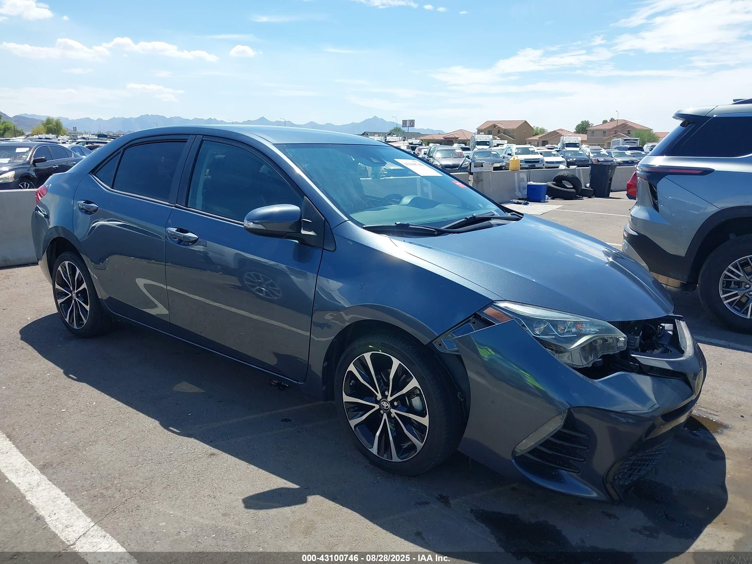 2018 Toyota Corolla L, VIN 2T1BURHE6JC086343 — Side