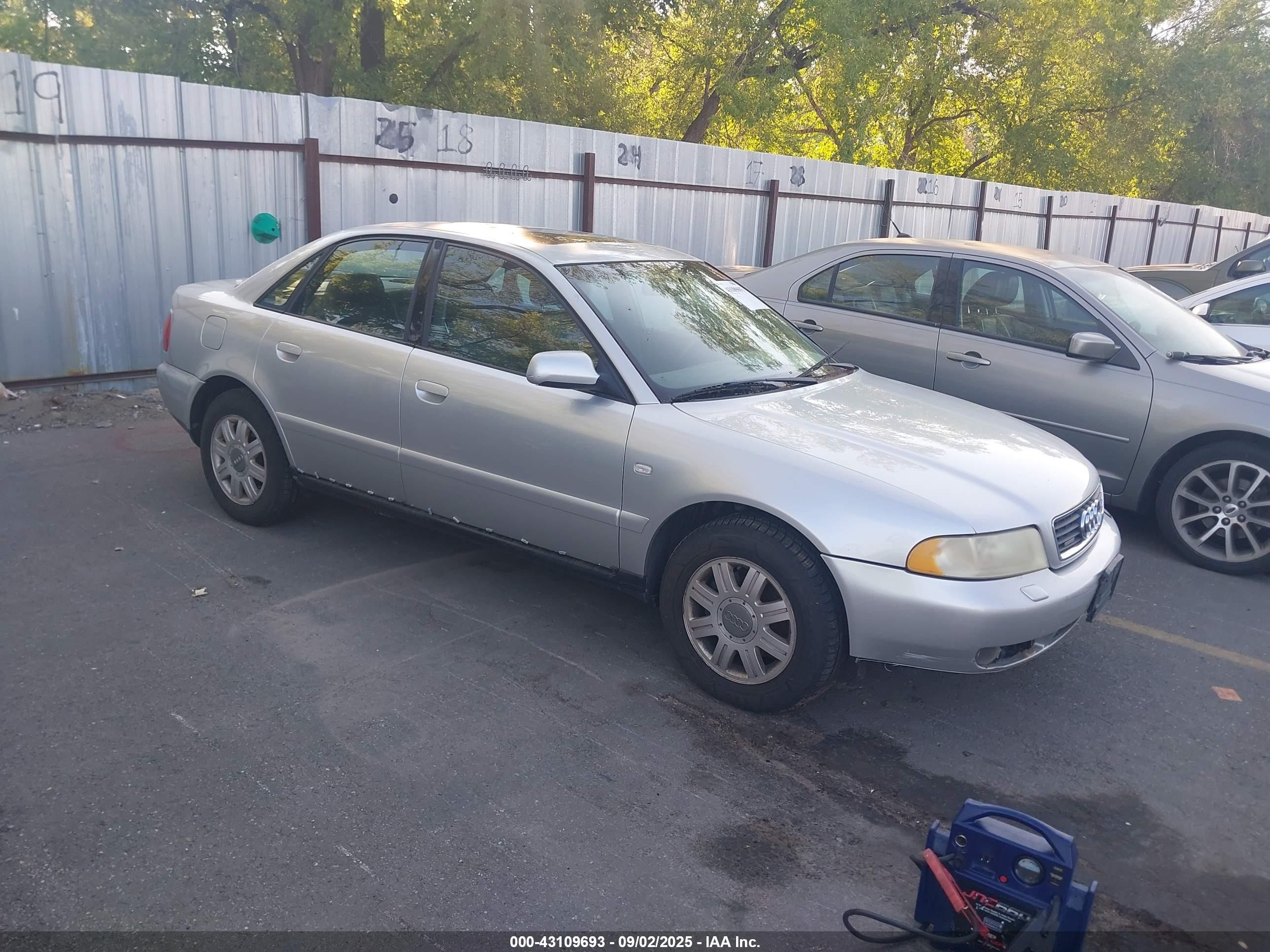2001 Audi A4, VIN WAUDC68D81A010013 — All over