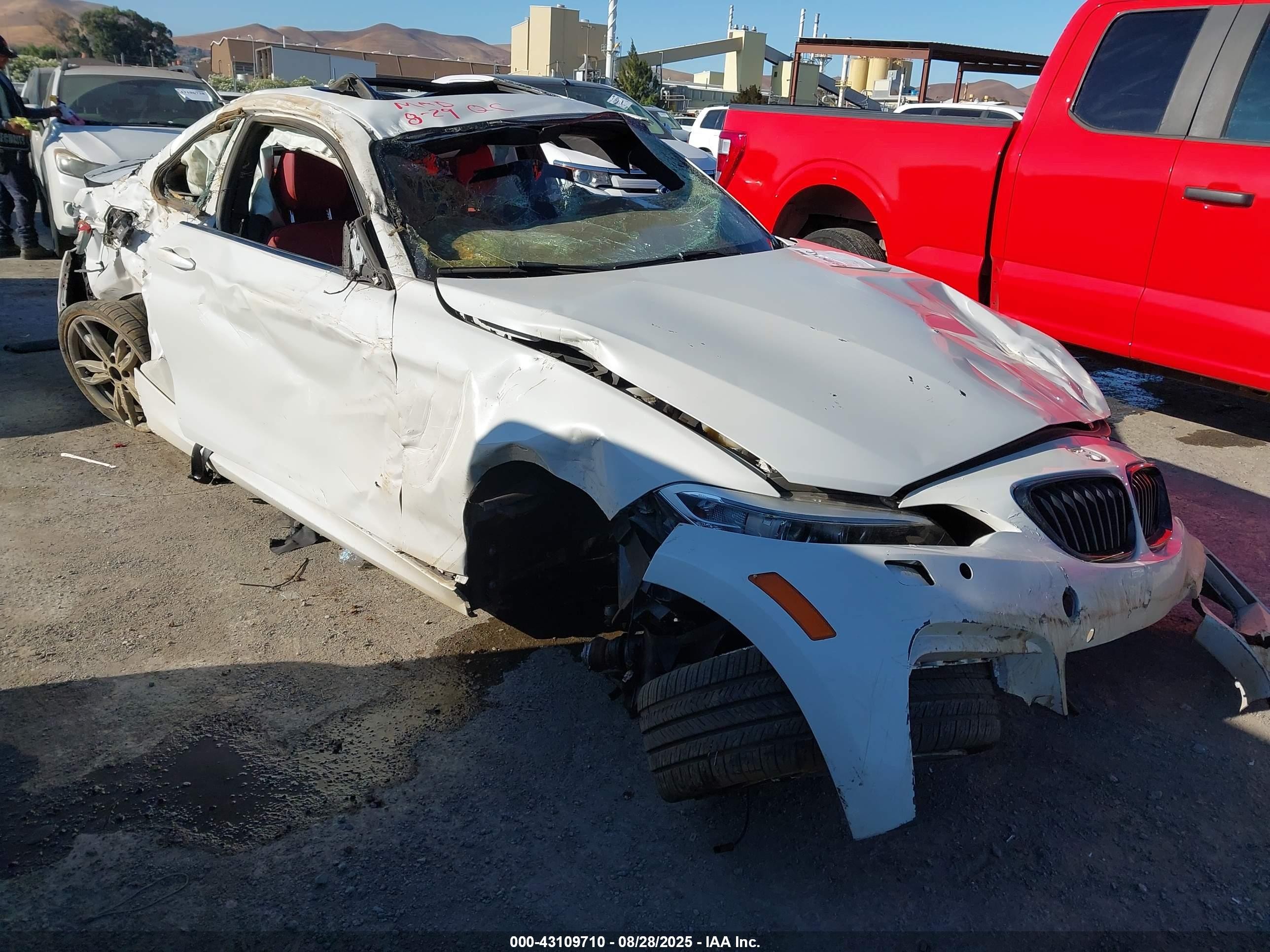 2015 BMW 2 Series M235i, VIN WBA1J7C51FV358671 — Rollover