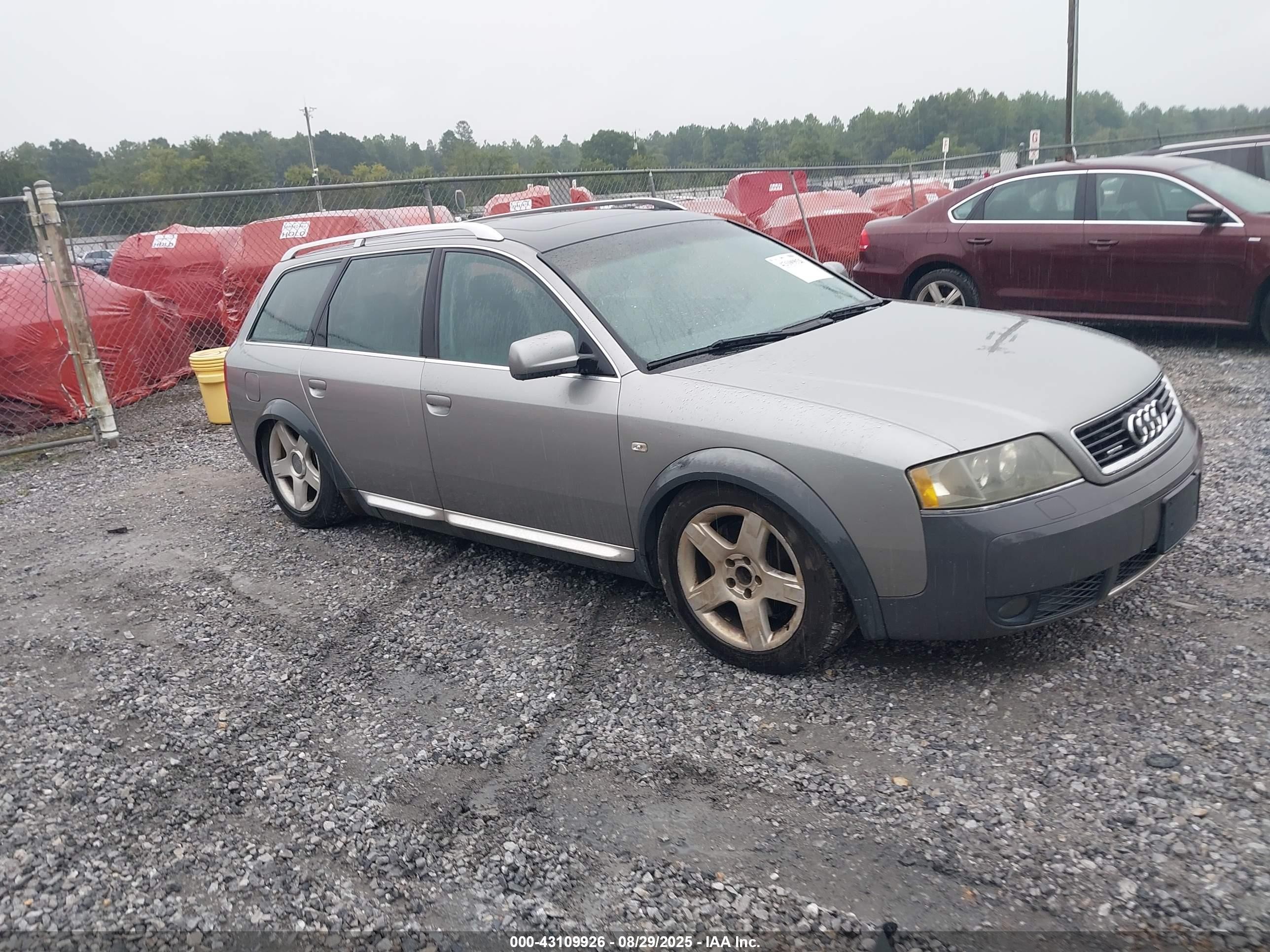 2002 Audi allroad A6 V8, VIN WA1YD64B62N089806 — Бок