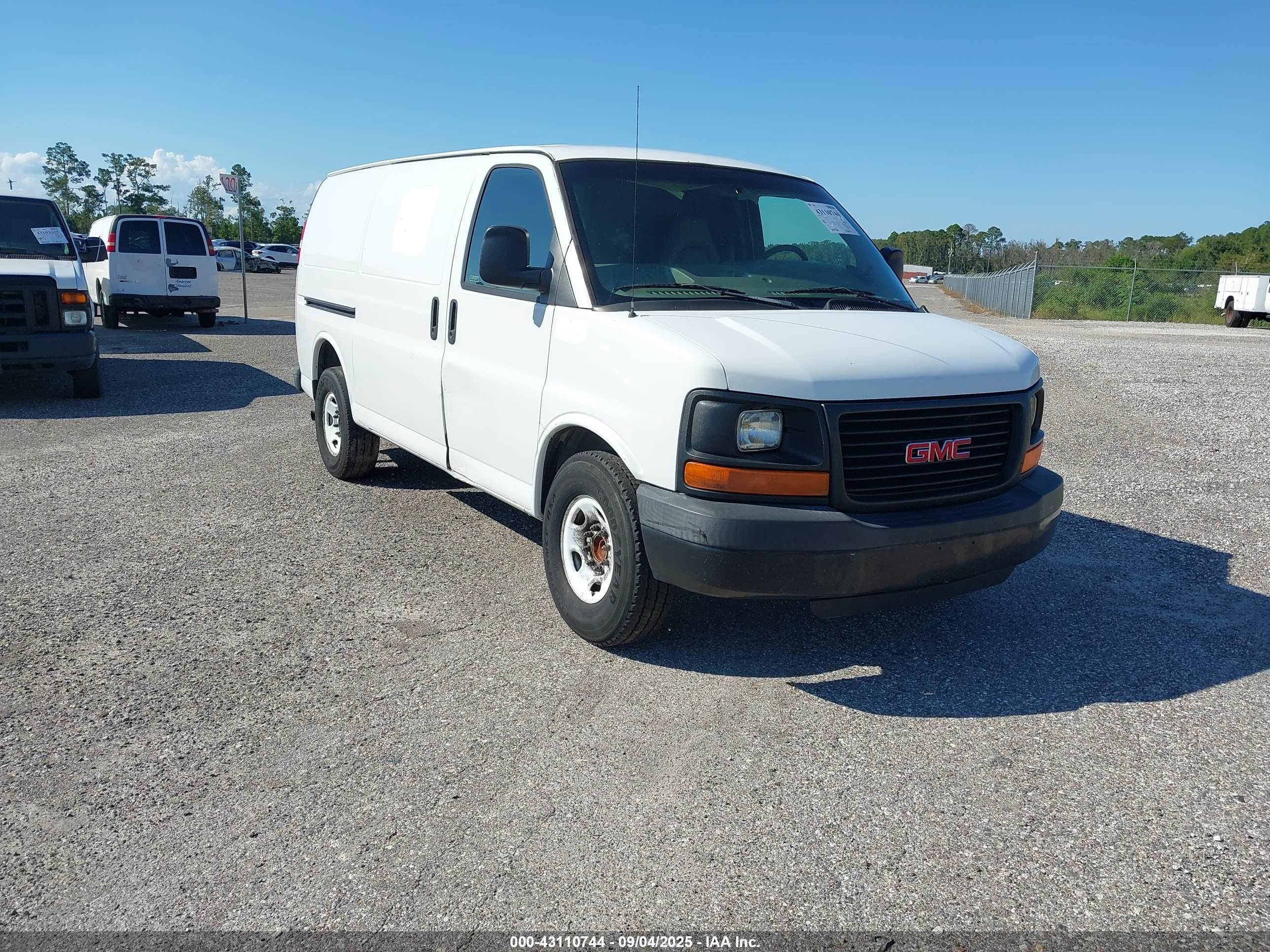 2008 GMC Savana Cargo, VIN 1GTGG25C981111029 — Side
