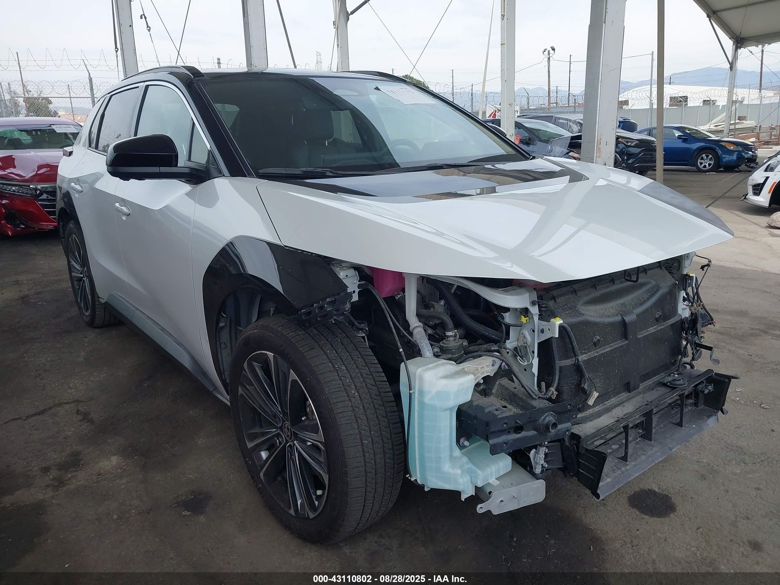 2023 Toyota bZ4X Limited, VIN JTMAAAAA9PA019519 — Front end