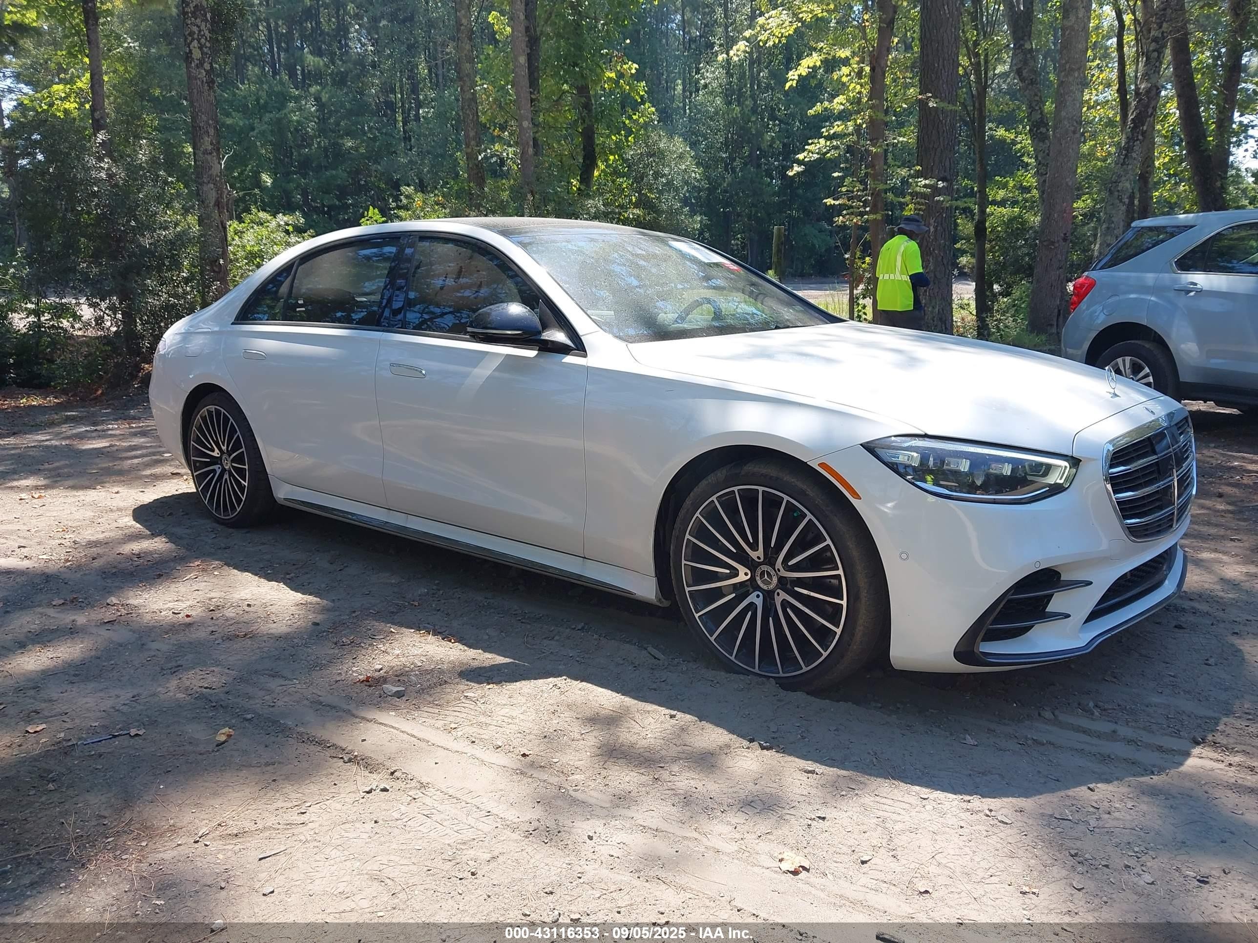 2024 Mercedes-Benz S 580, VIN W1K6G7GB1RA280207 — Theft recovery
