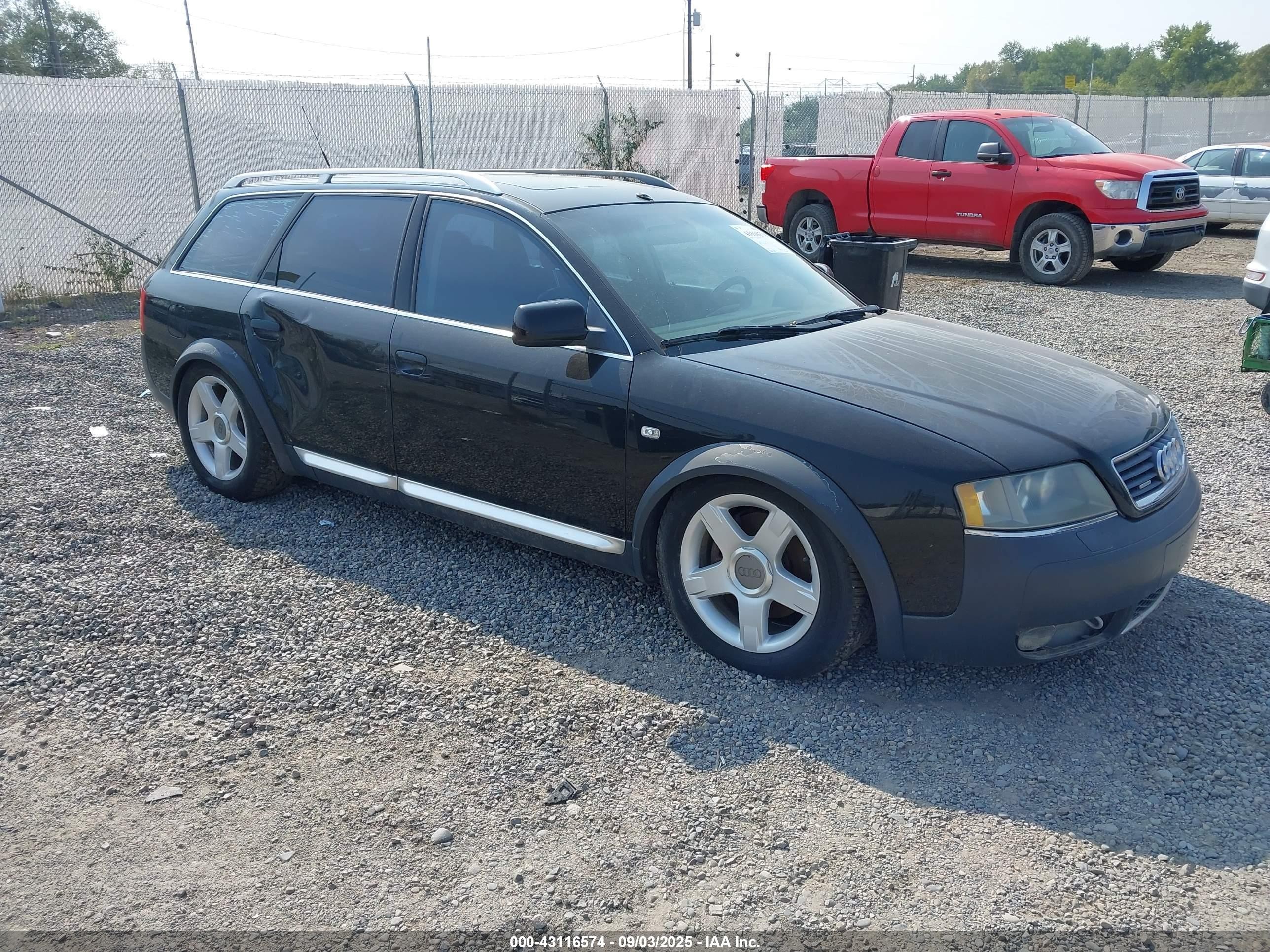 2003 Audi allroad A6 V8, VIN WA1YD64BX3N084111 — Зад