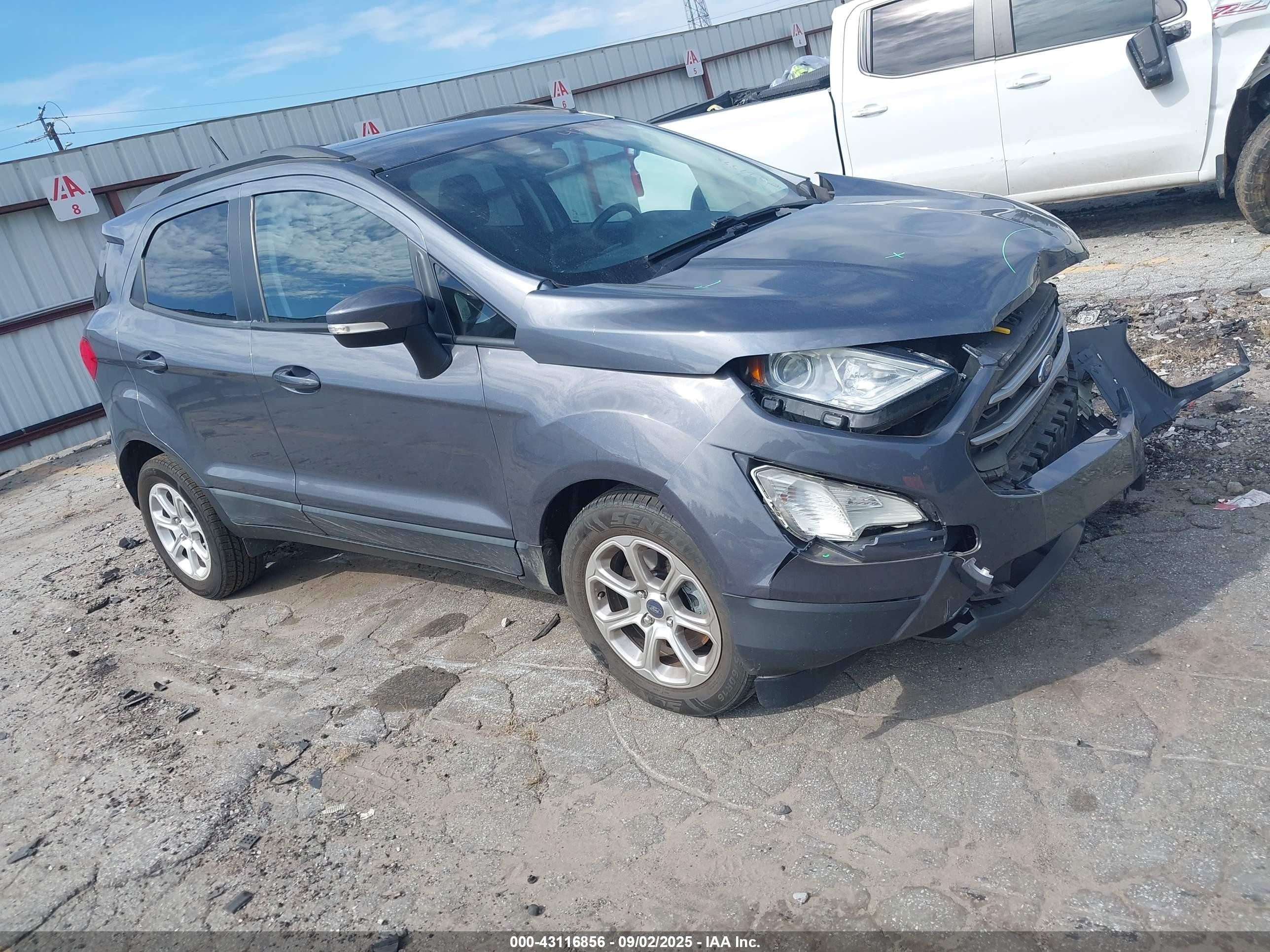 2018 Ford EcoSport SE, VIN MAJ3P1TE3JC211995 — Front end