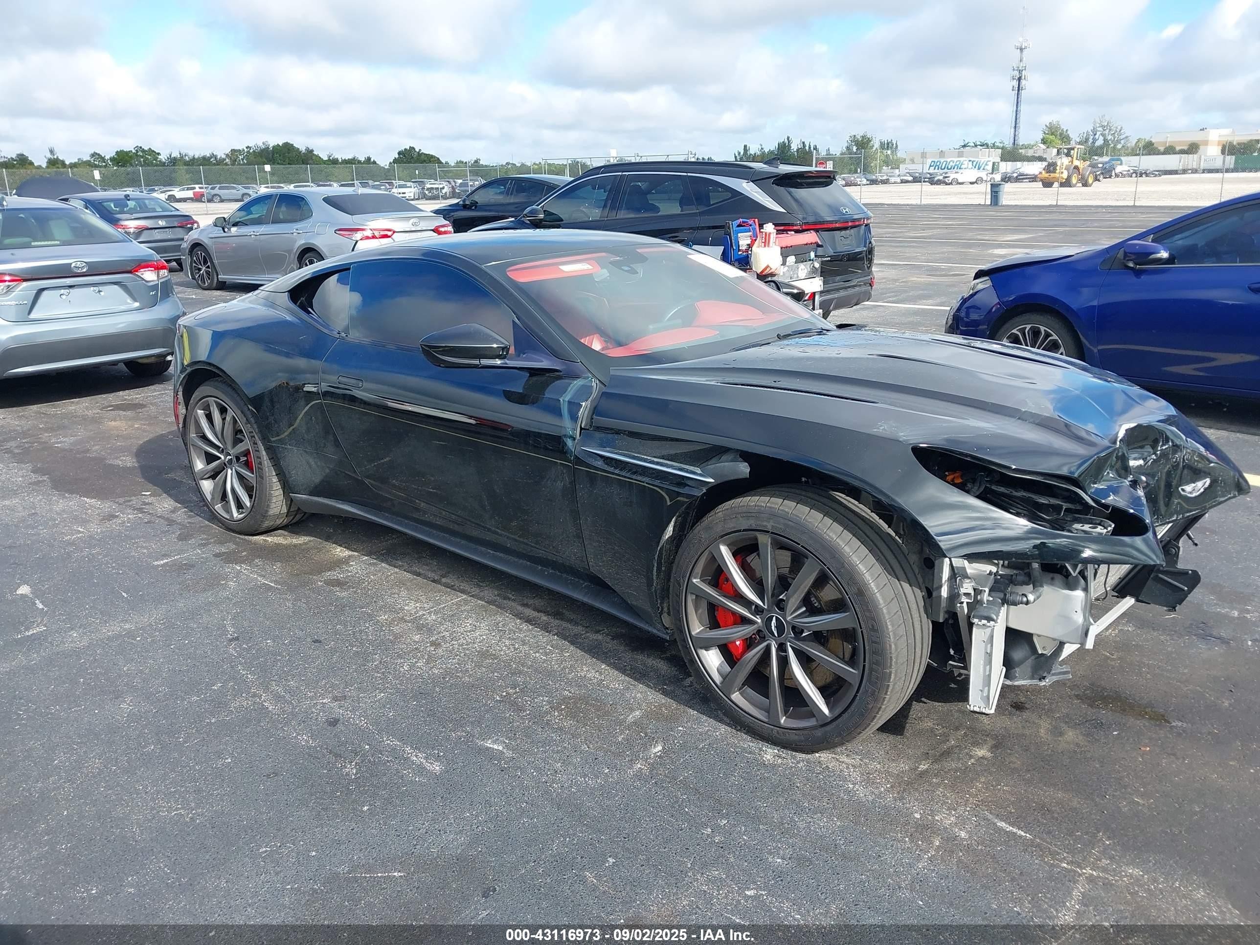 2018 Aston Martin DB11, VIN SCFRMFAV0JGL04979 — Front end