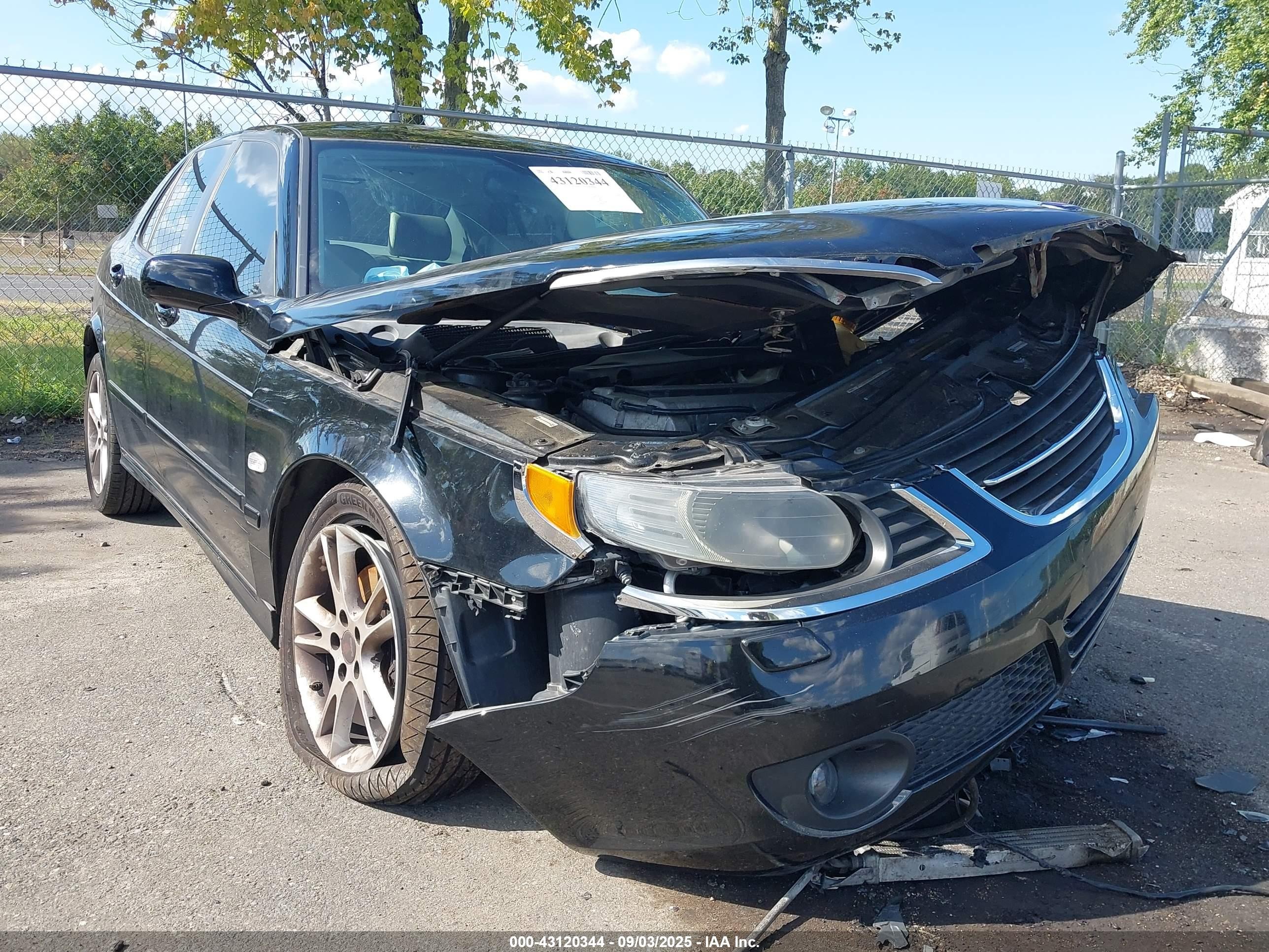 2008 Saab 9-5, VIN YS3ED49G483500568 — Бок