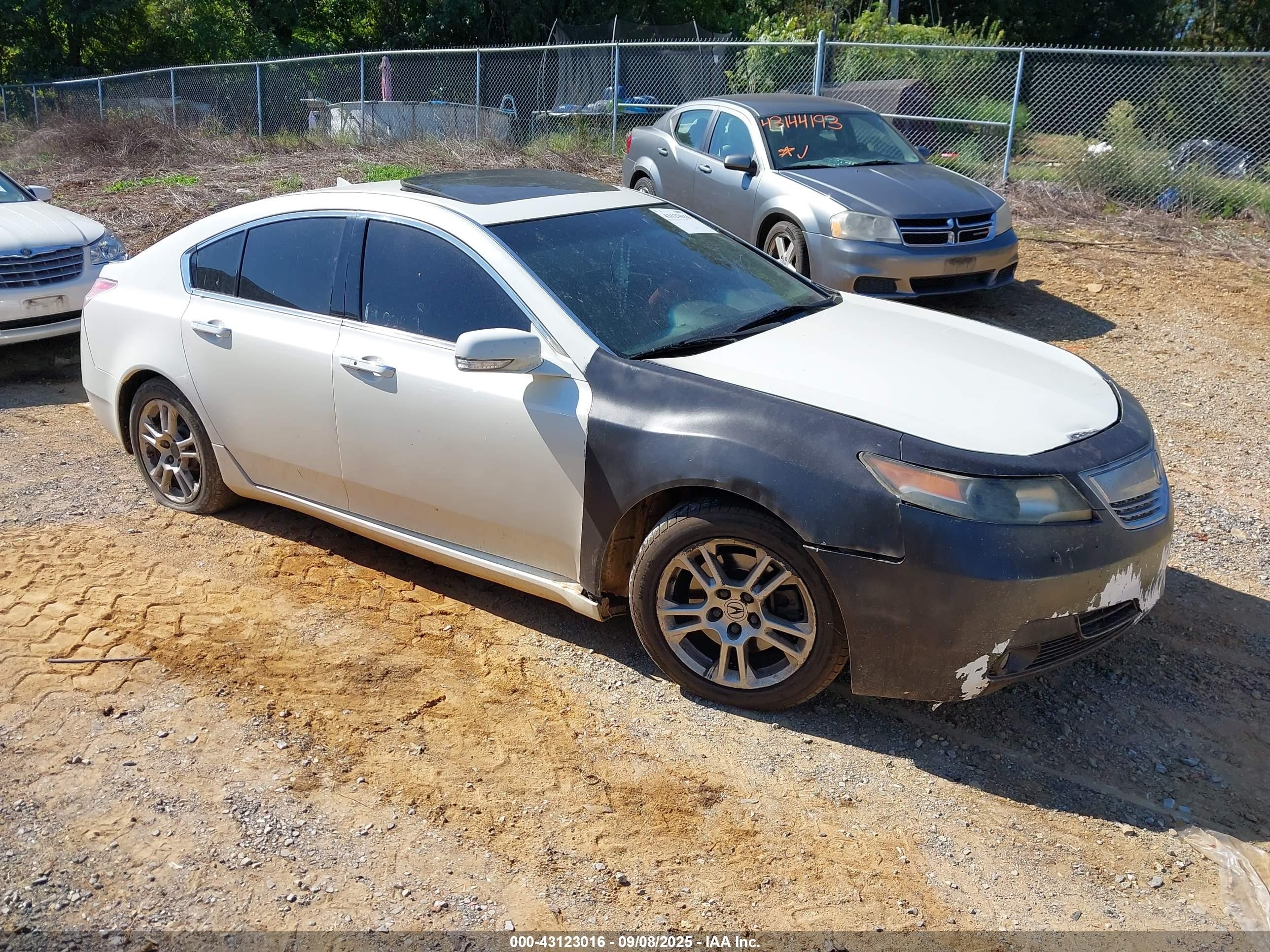 2010 Acura TL Technology, VIN 19UUA8F53AA006405 — Repossession