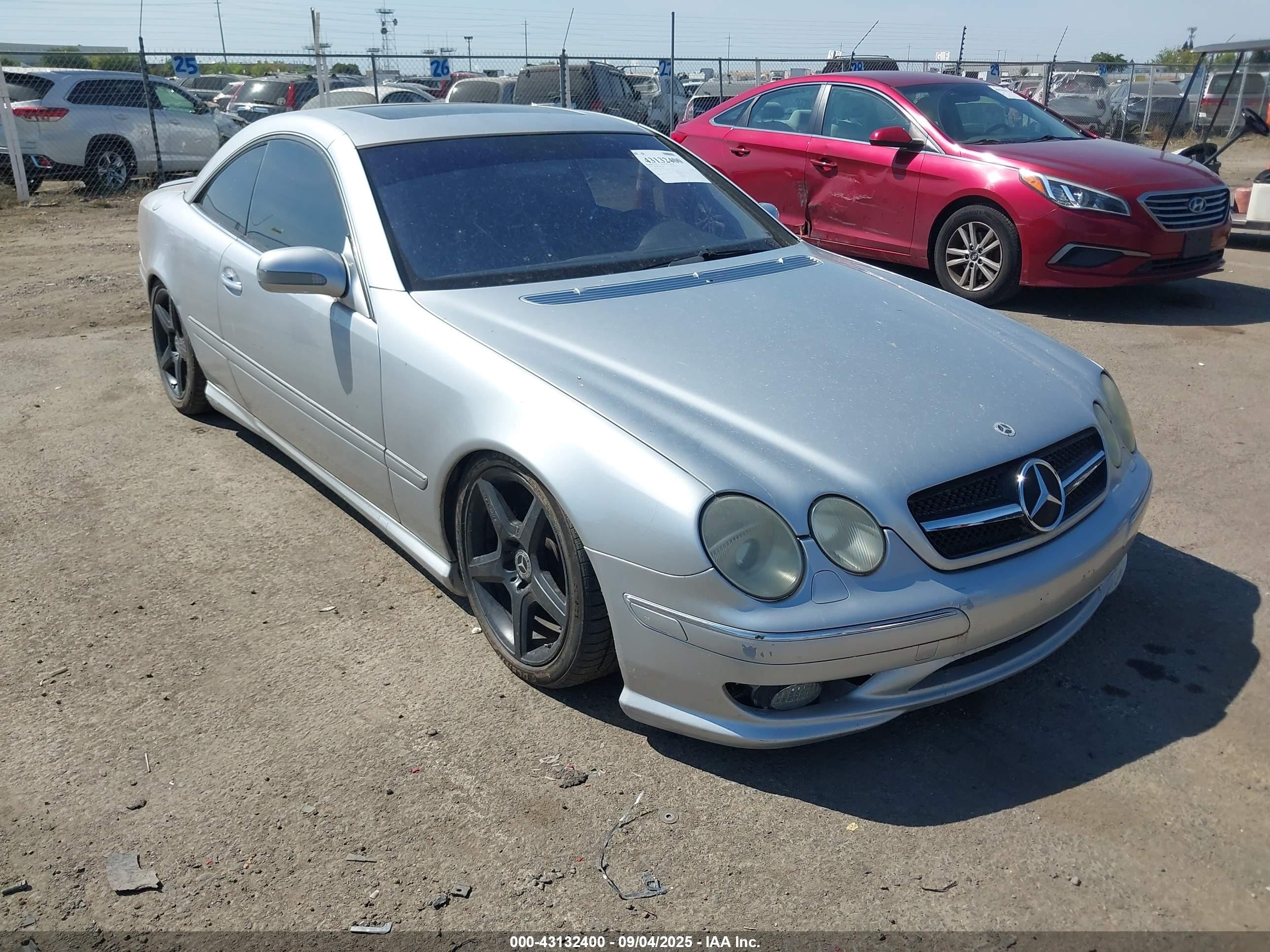 2001 Mercedes-Benz CL AMG, VIN WDBPJ73J91A014482 — Front end