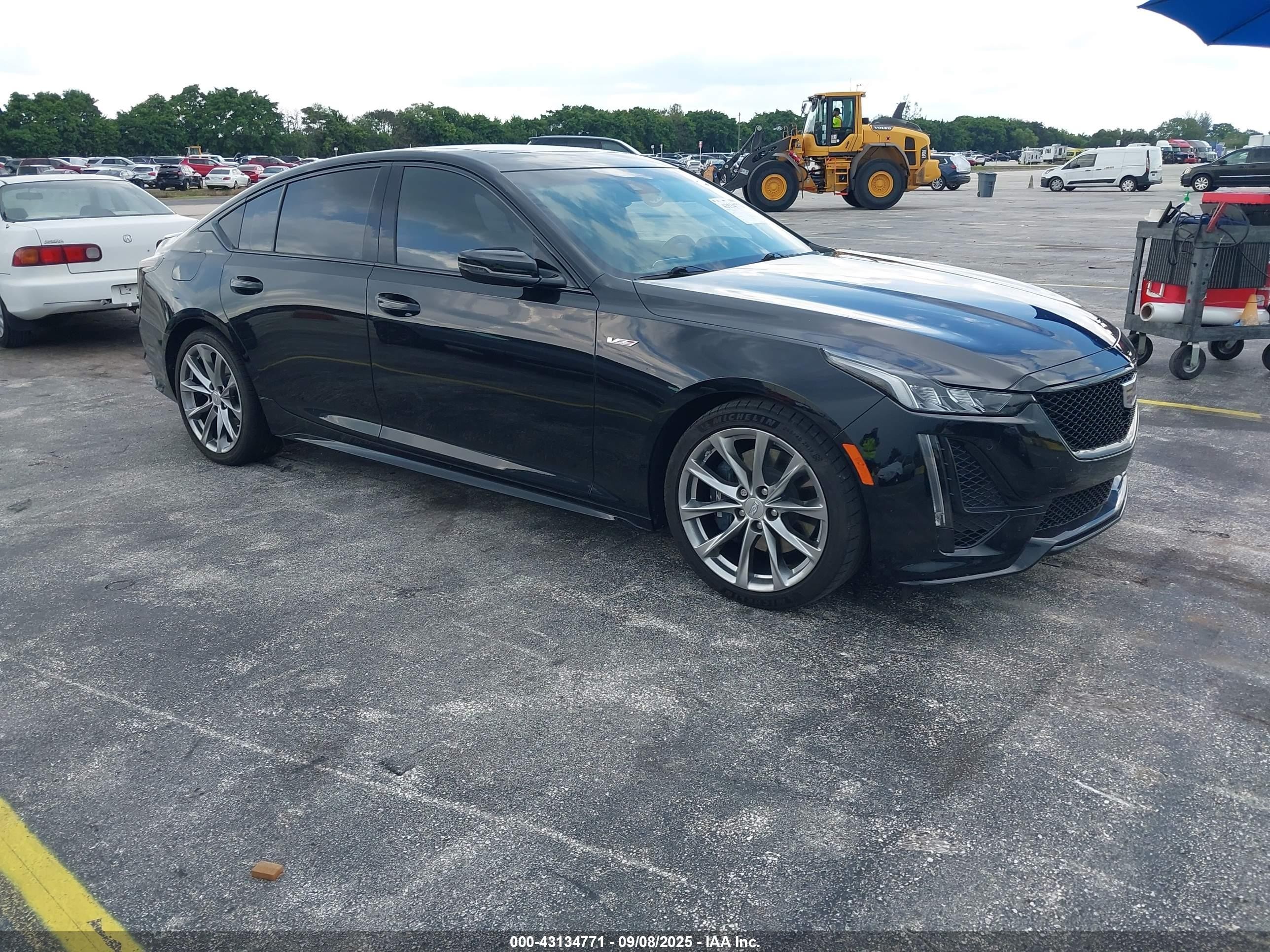 2023 Cadillac CT5-V, VIN 1G6DR5RWXP0144356 — Water / flood