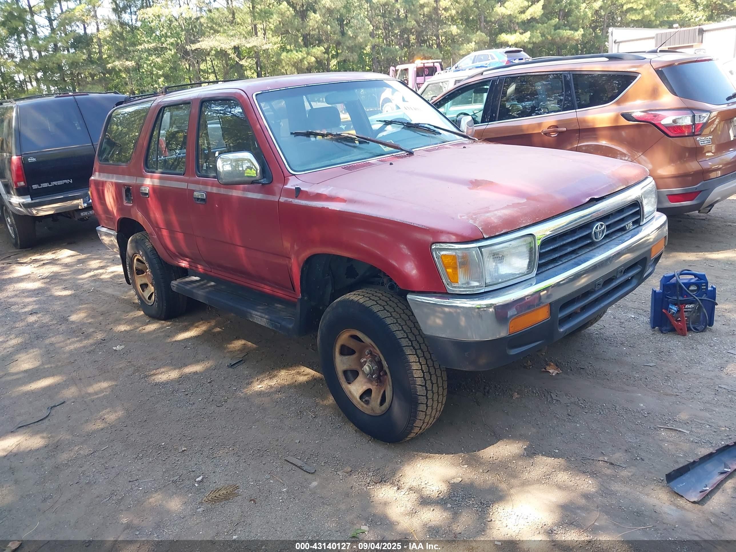 1992 Toyota 4Runner, VIN JT3VN39W8N0081907 — Mechanical