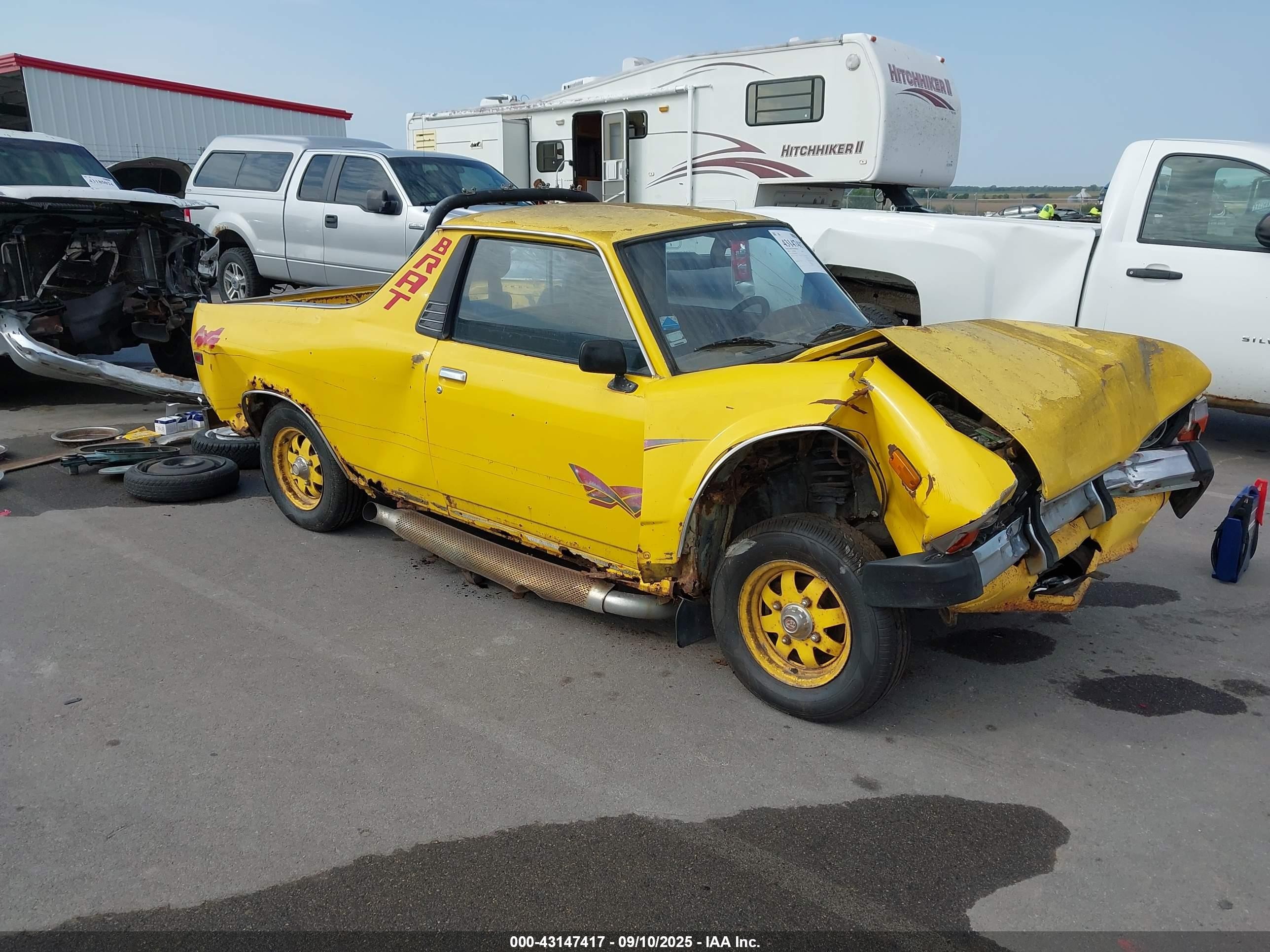 1981 Subaru Brat, VIN JF2AR53B7BE504301 — All over