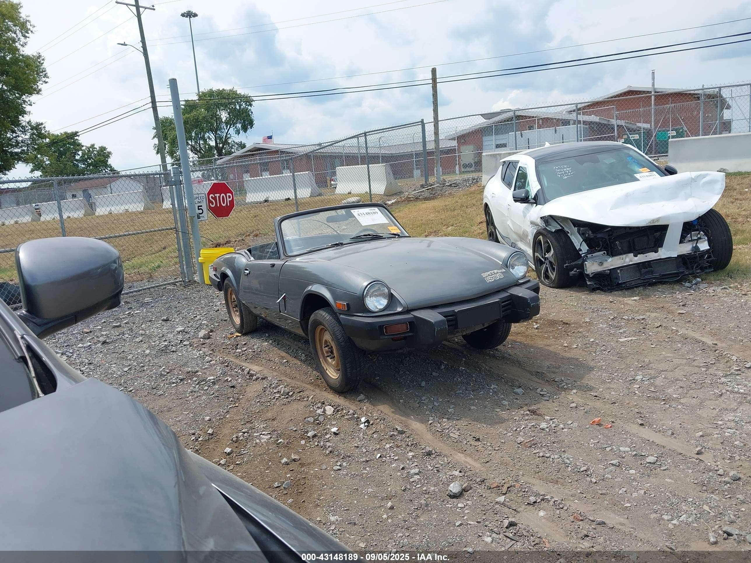 1980 TRIUMPH SPITFIRE, VIN 000TFVDW2AT005957 — Normal wear