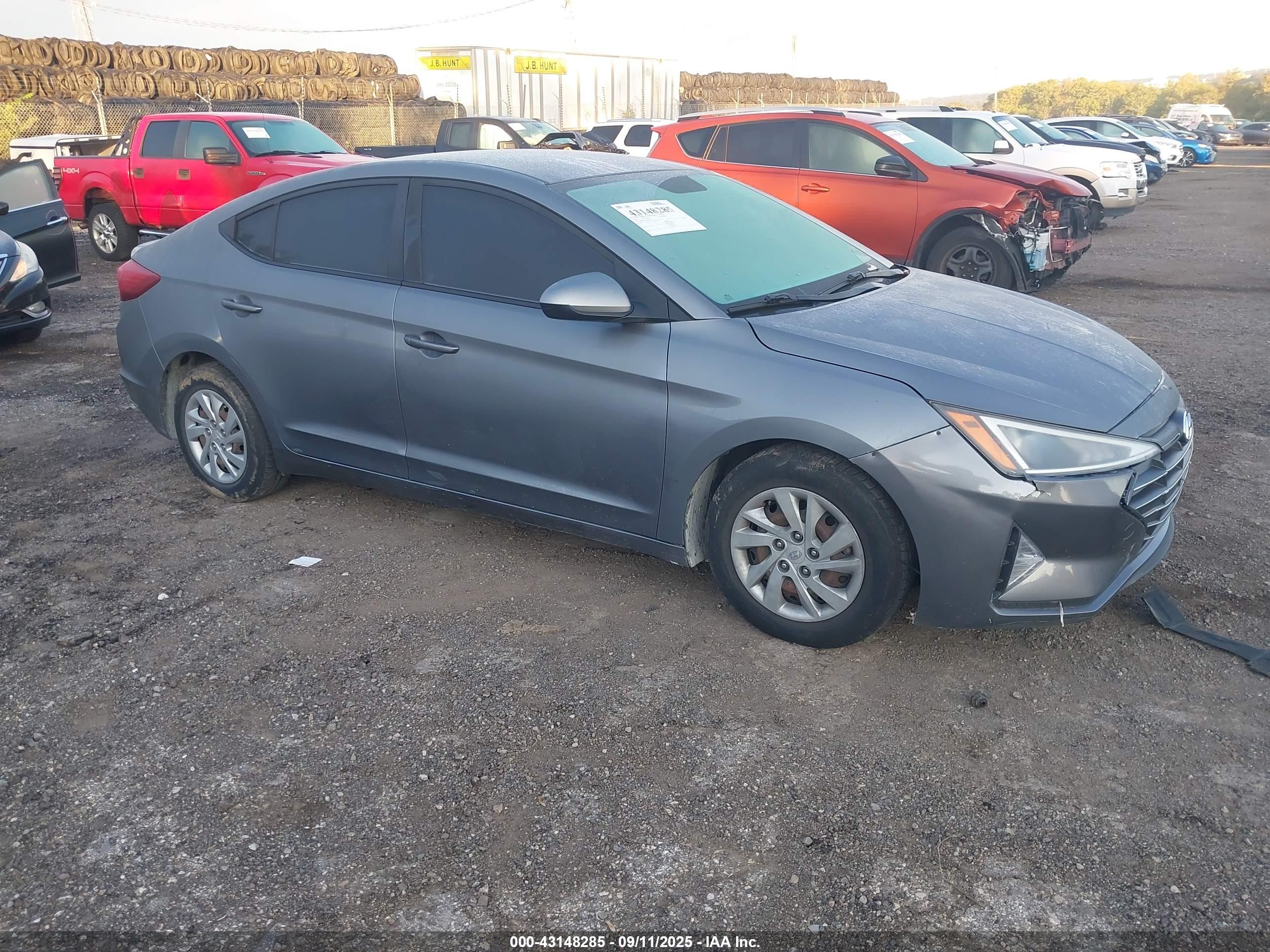 2019 Hyundai Elantra SE, VIN KMHD74LF1KU833673 — Theft recovery