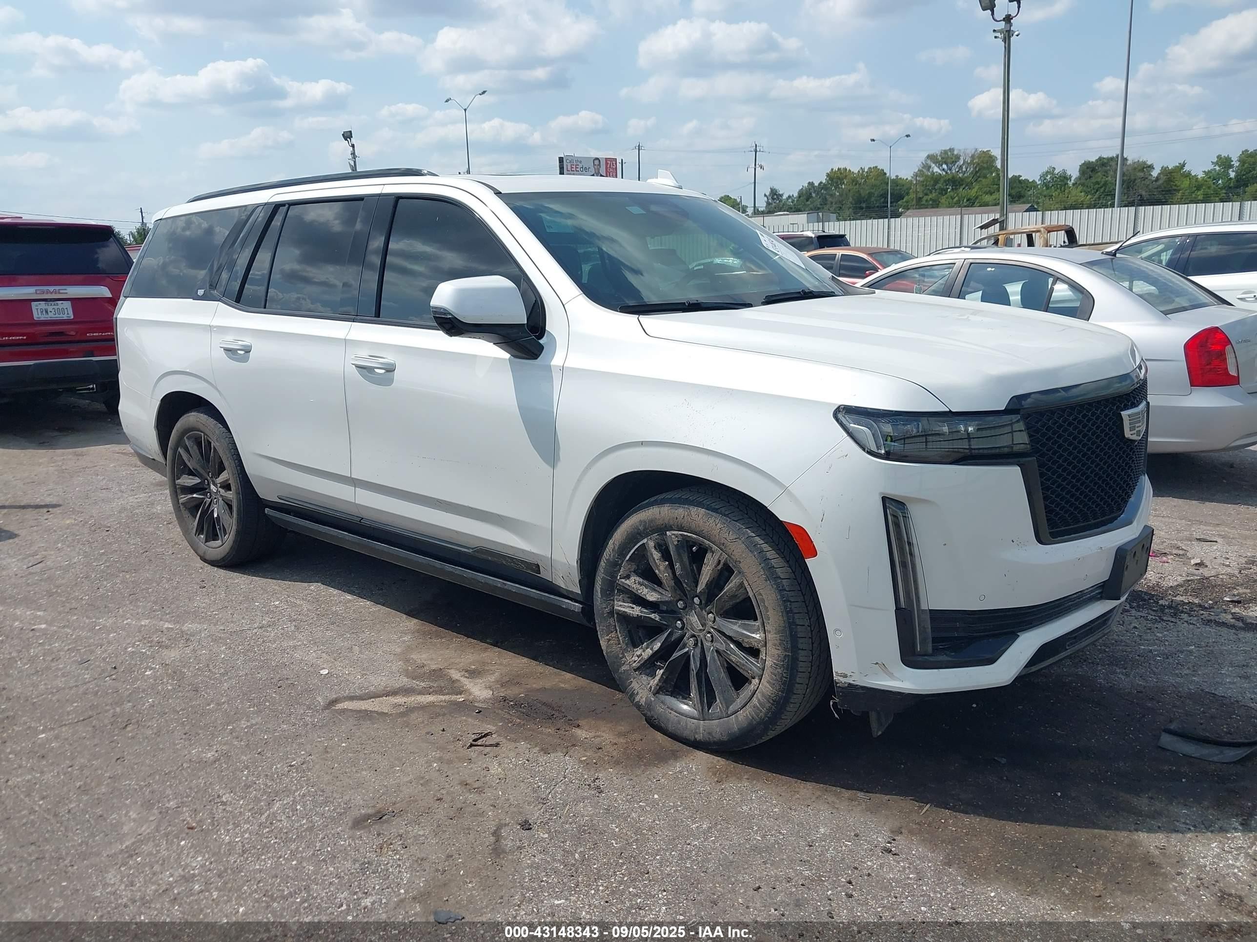 2021 Cadillac Escalade Sport Platinum, VIN 1GYS4GKL3MR279999 — Fresh water flood