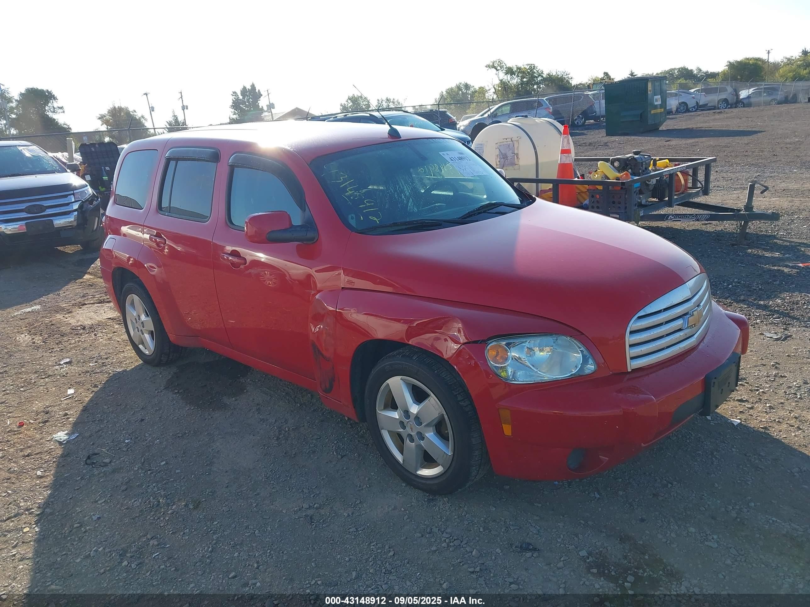 2011 Chevrolet HHR 1LT, VIN 3GNBABFWXBS507696 — Side